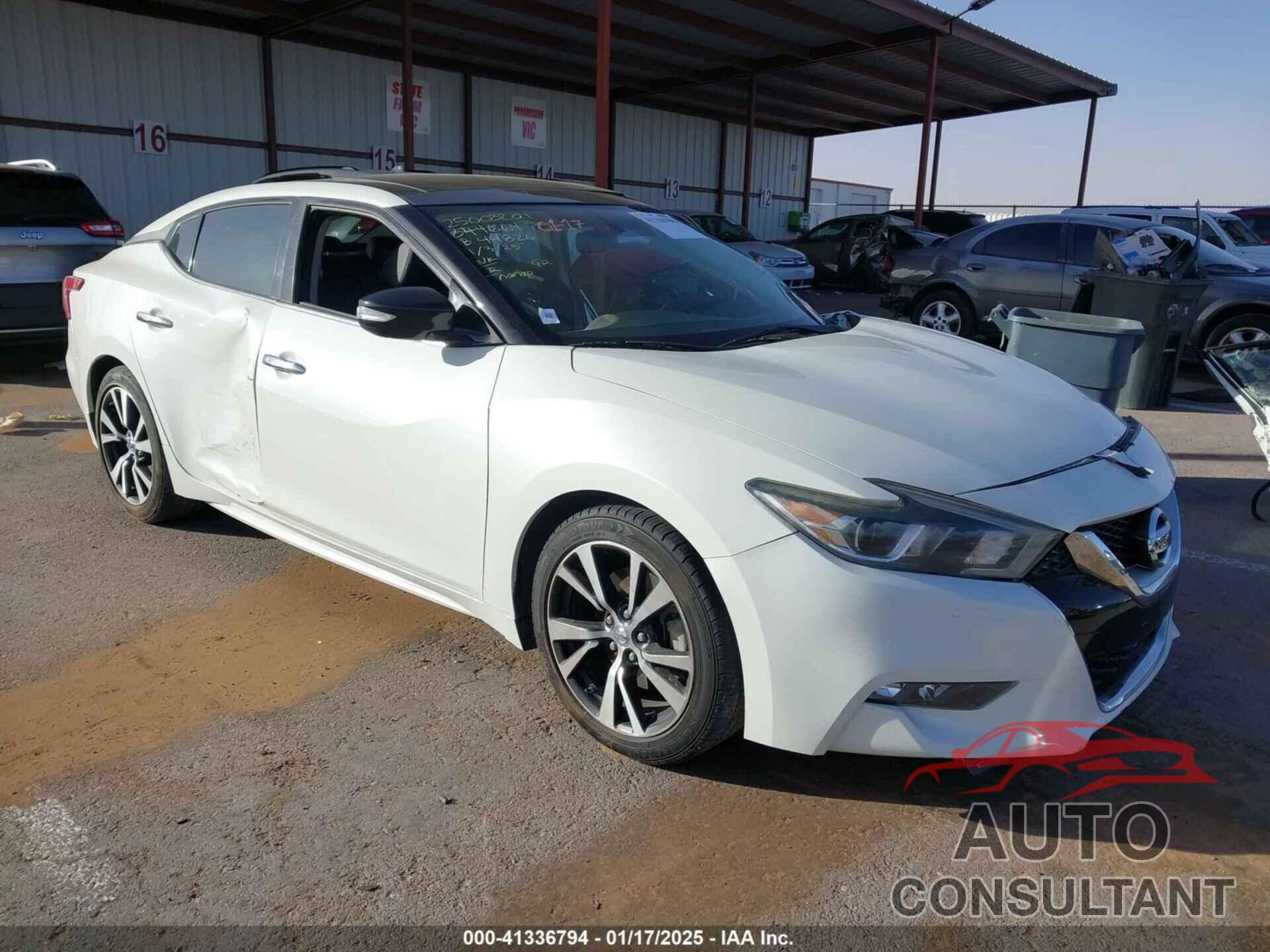 NISSAN MAXIMA 2017 - 1N4AA6AP1HC376500