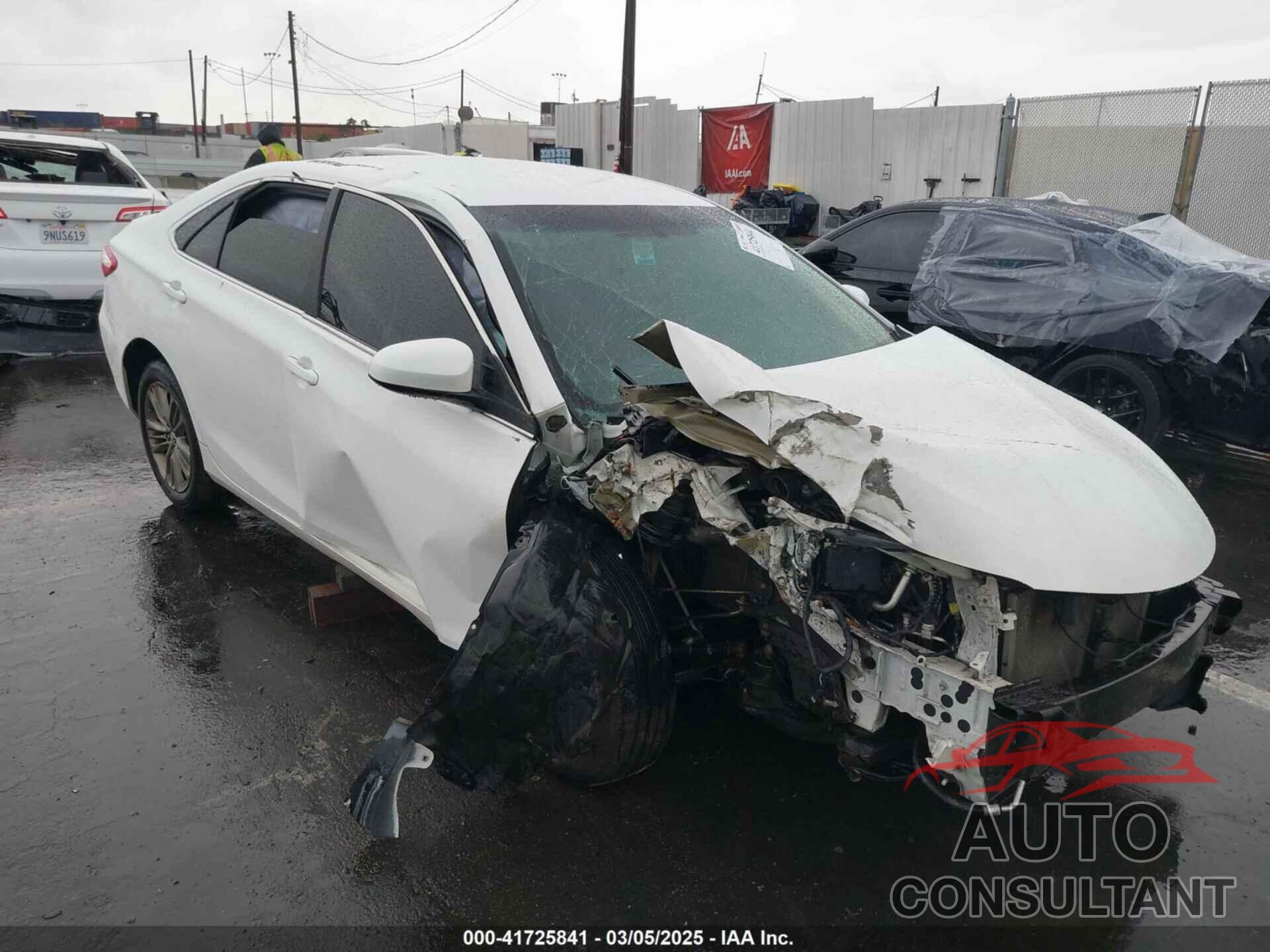 TOYOTA CAMRY 2017 - 4T1BF1FK3HU807151