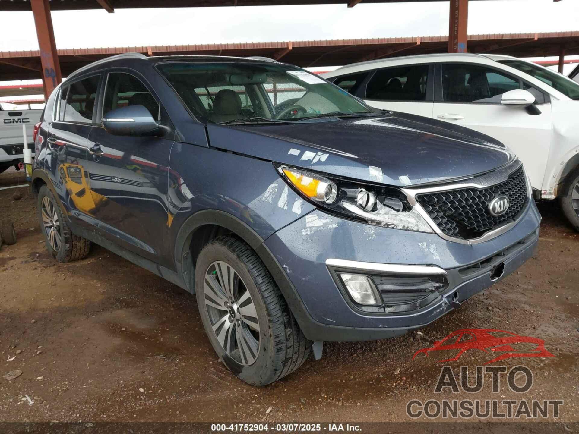KIA SPORTAGE 2016 - KNDPC3AC6G7840365