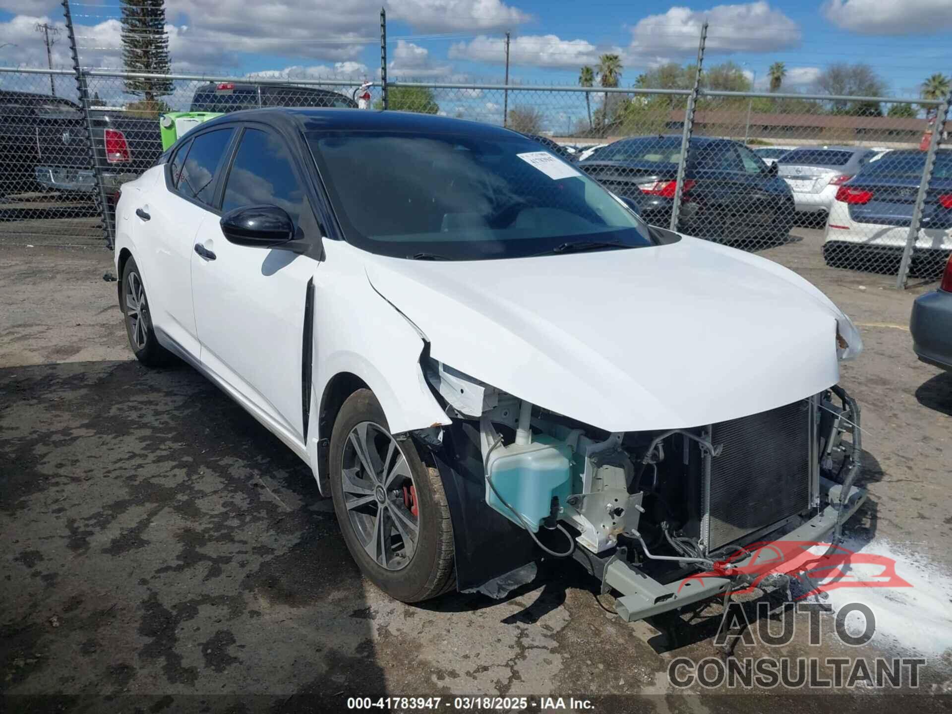 NISSAN SENTRA 2021 - 3N1AB8CV6MY301455