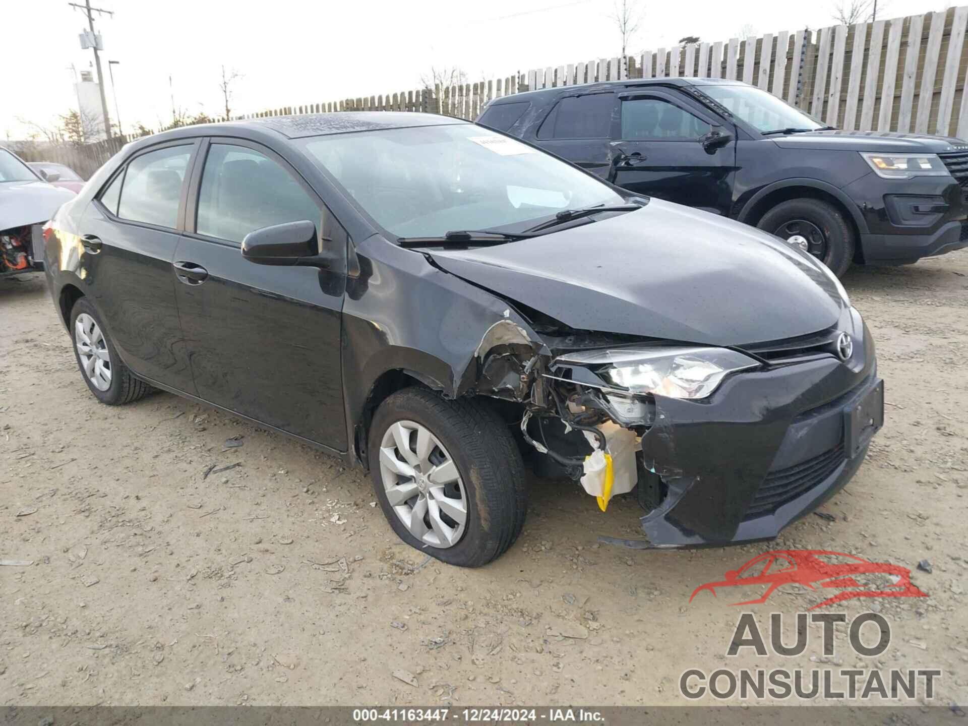 TOYOTA COROLLA 2014 - 2T1BURHE1EC001267