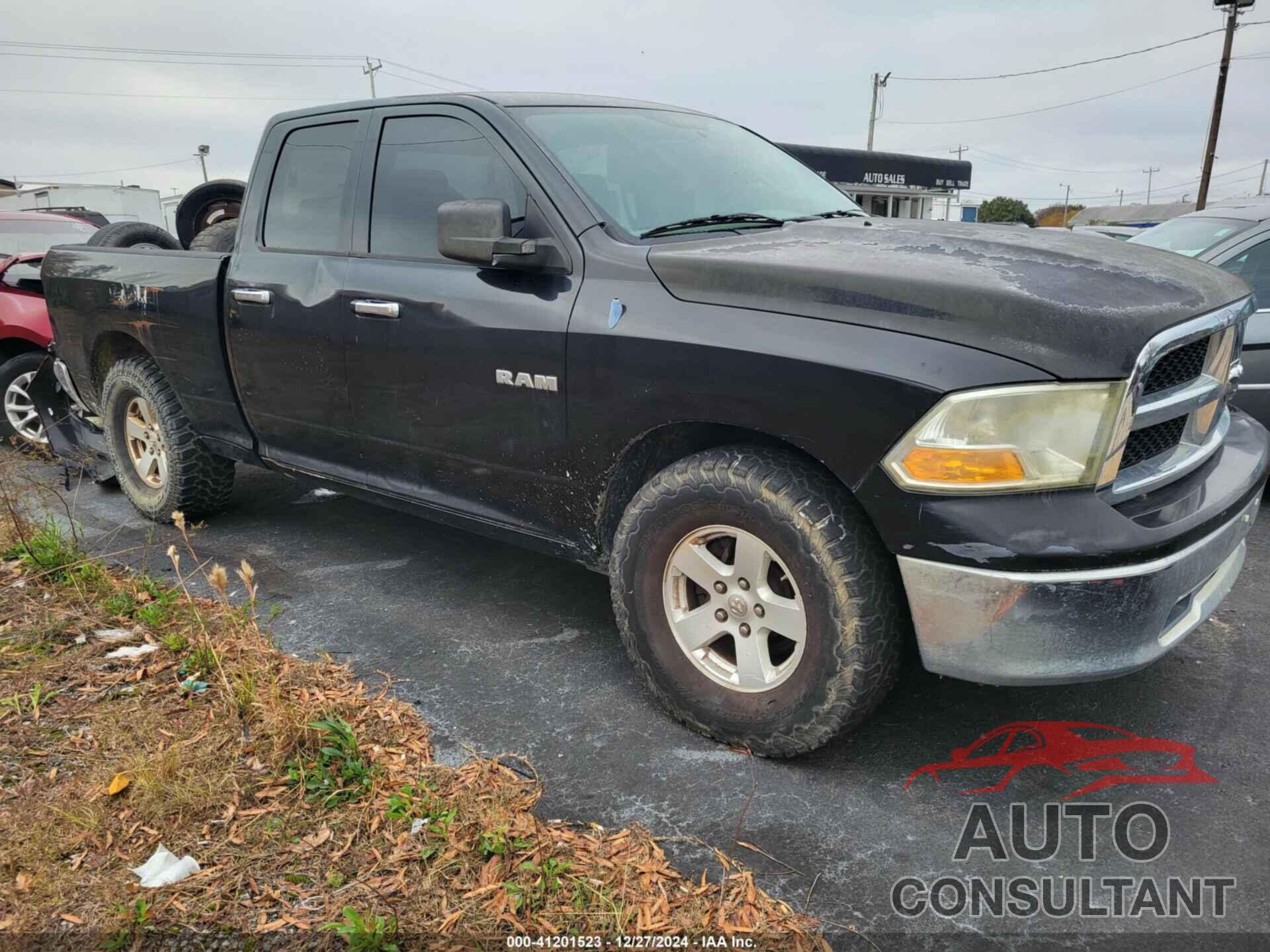 DODGE RAM 1500 2009 - 1D3HV18P59S804783
