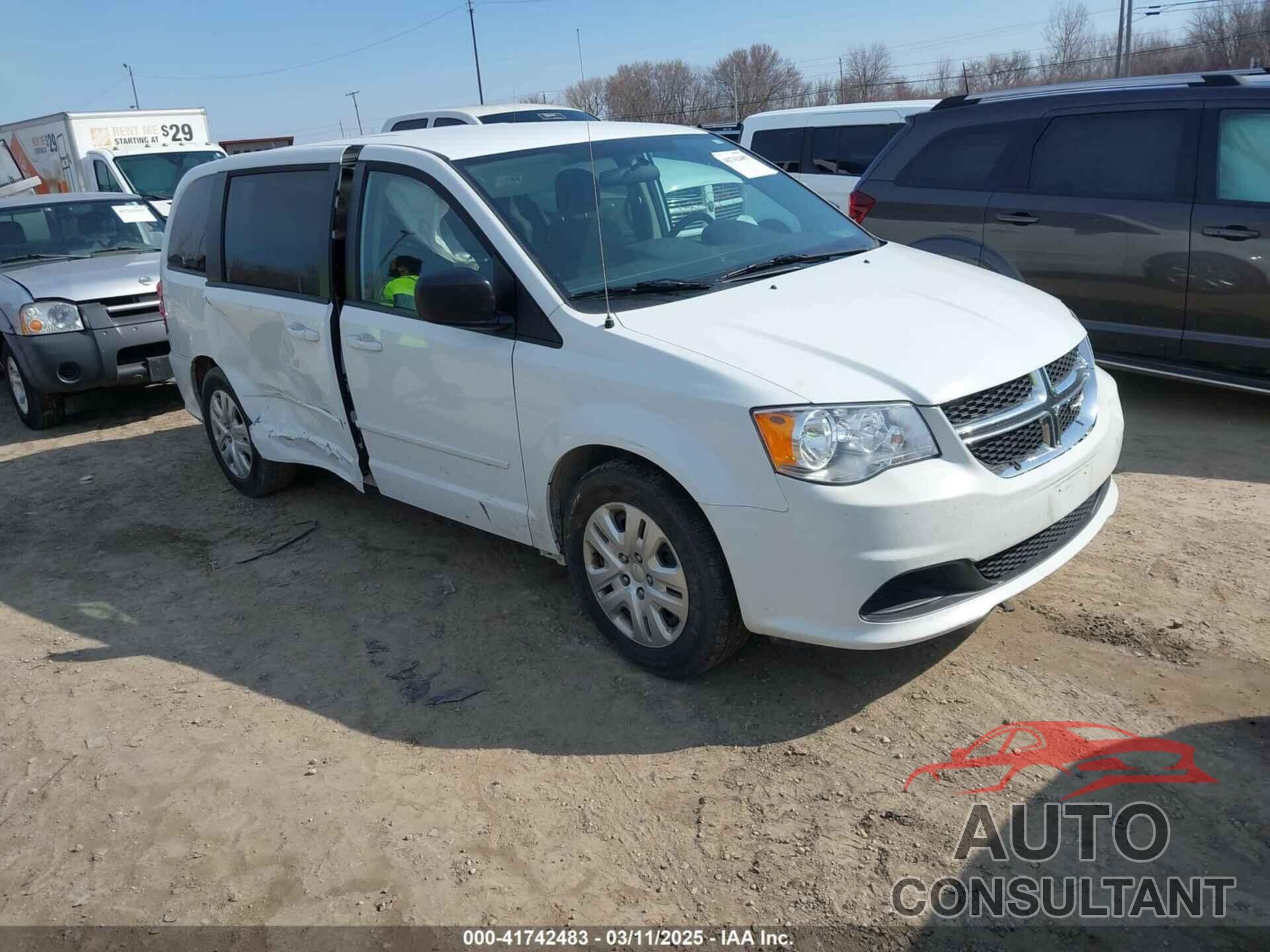 DODGE GRAND CARAVAN 2016 - 2C4RDGBG8GR284928