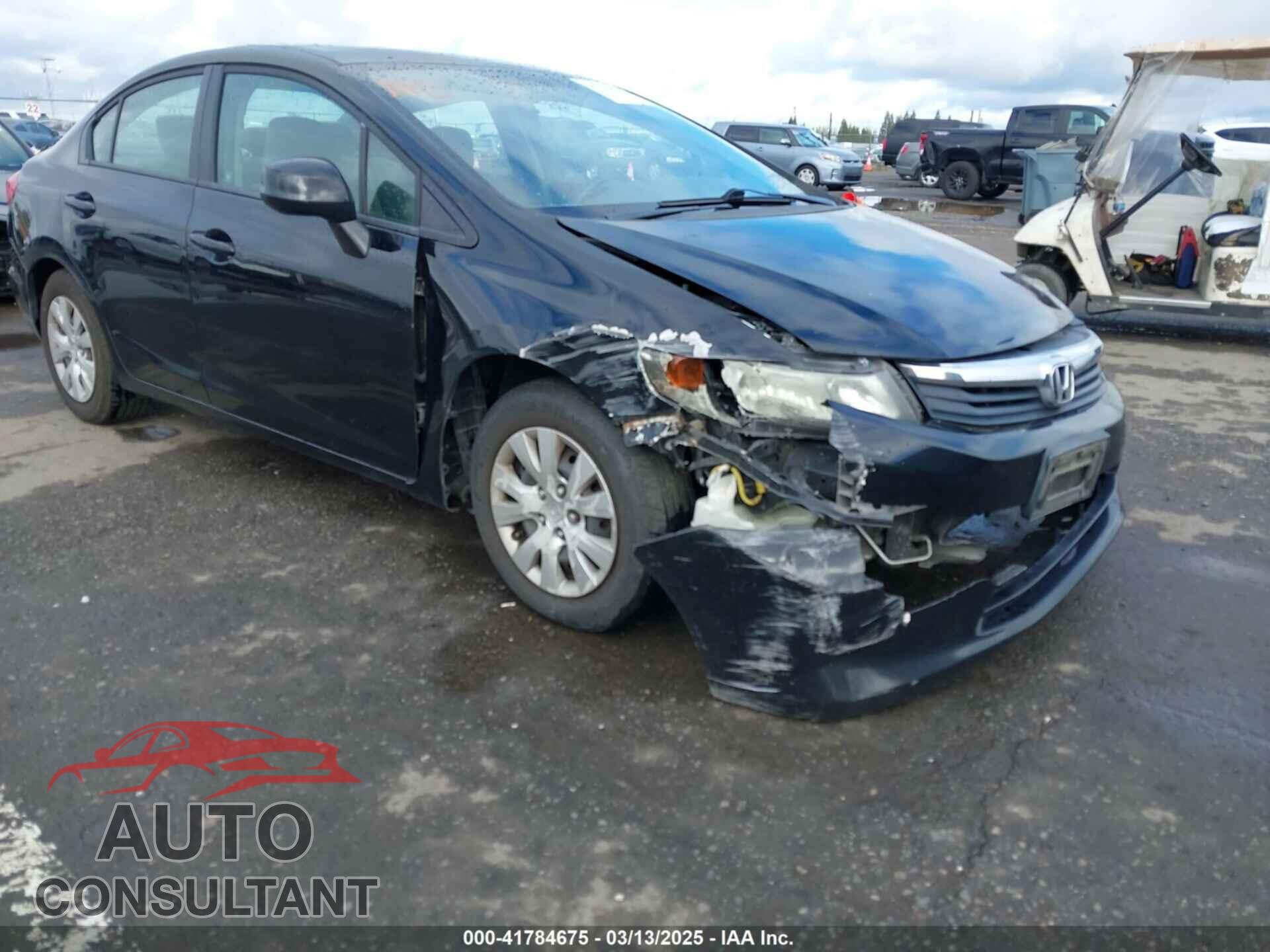 HONDA CIVIC 2012 - 2HGFB2F59CH569708