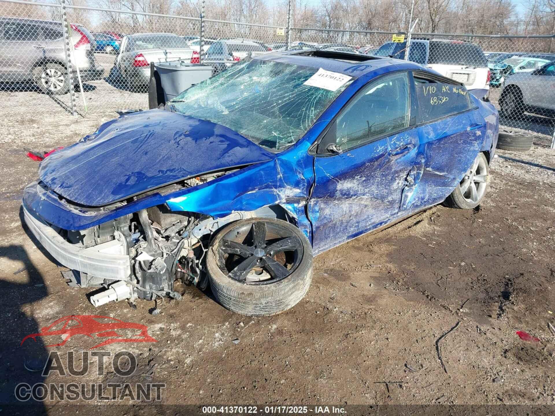 DODGE DART 2014 - 1C3CDFEB4ED683310