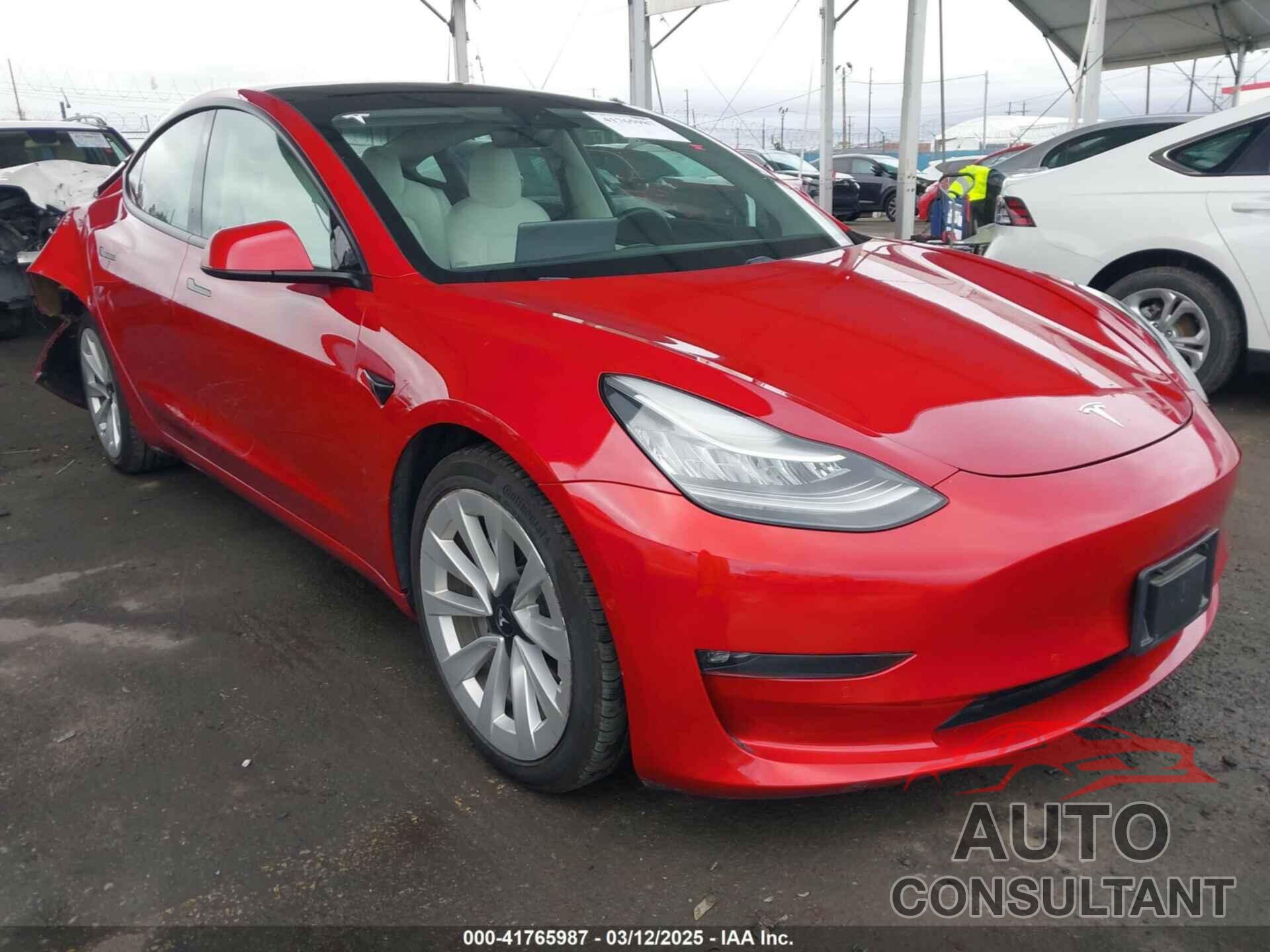 TESLA MODEL 3 2021 - 5YJ3E1EB3MF862392