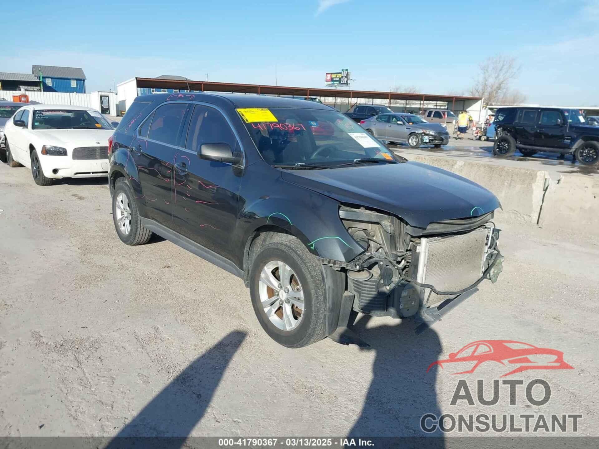 CHEVROLET EQUINOX 2013 - 2GNALBEK8D6177515