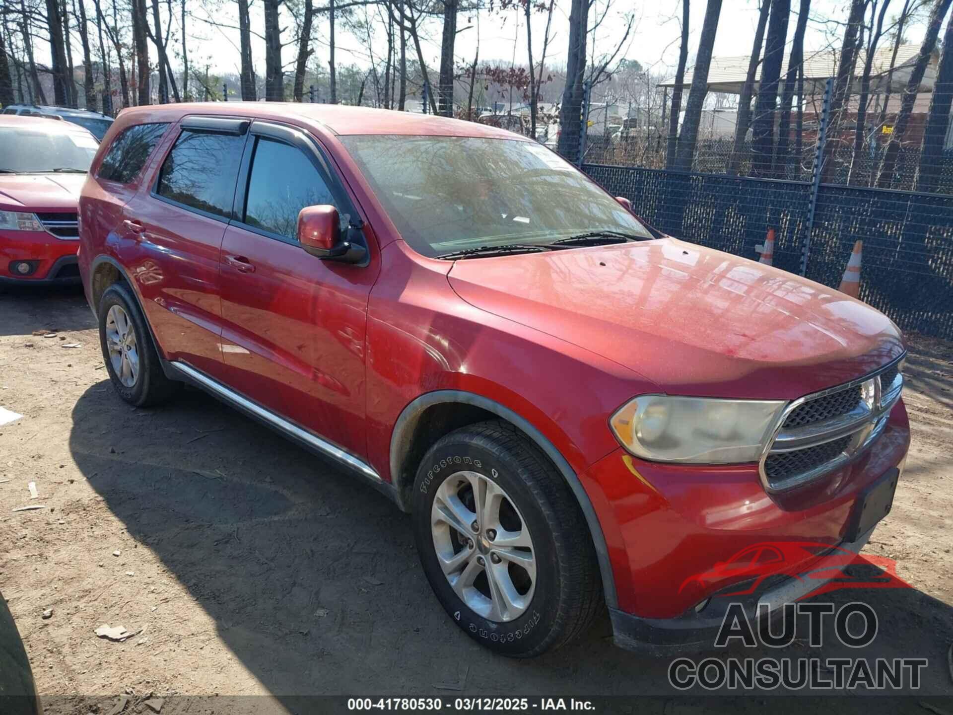 DODGE DURANGO 2011 - 1D4RE2GG5BC684829