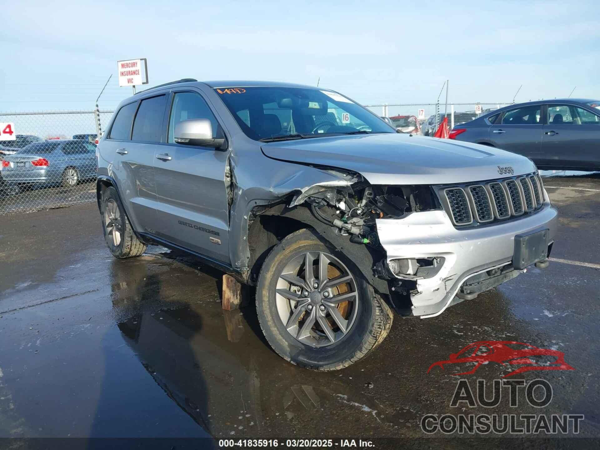 JEEP GRAND CHEROKEE 2016 - 1C4RJFBM3GC358077
