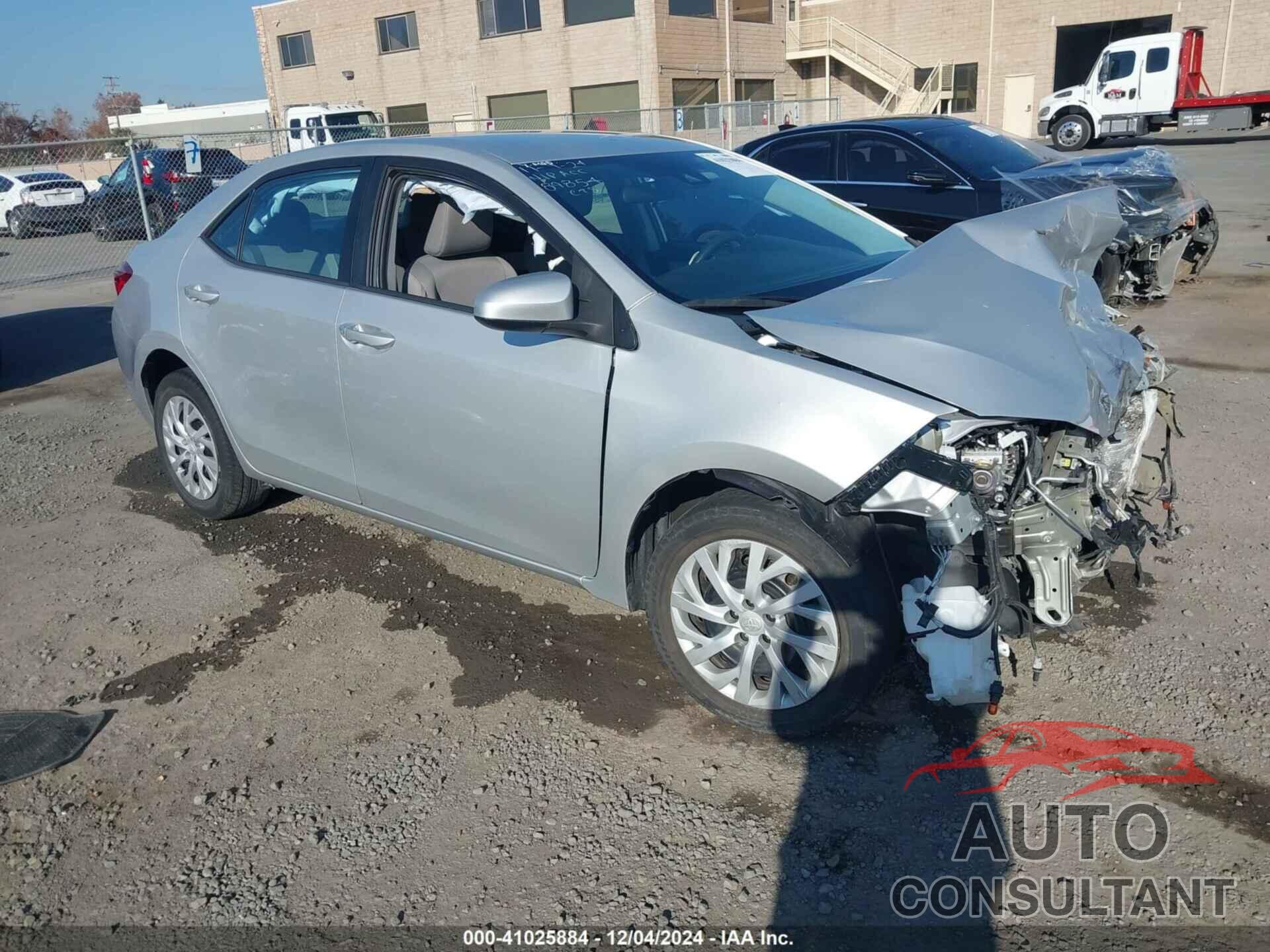 TOYOTA COROLLA 2019 - 5YFBURHE3KP863336