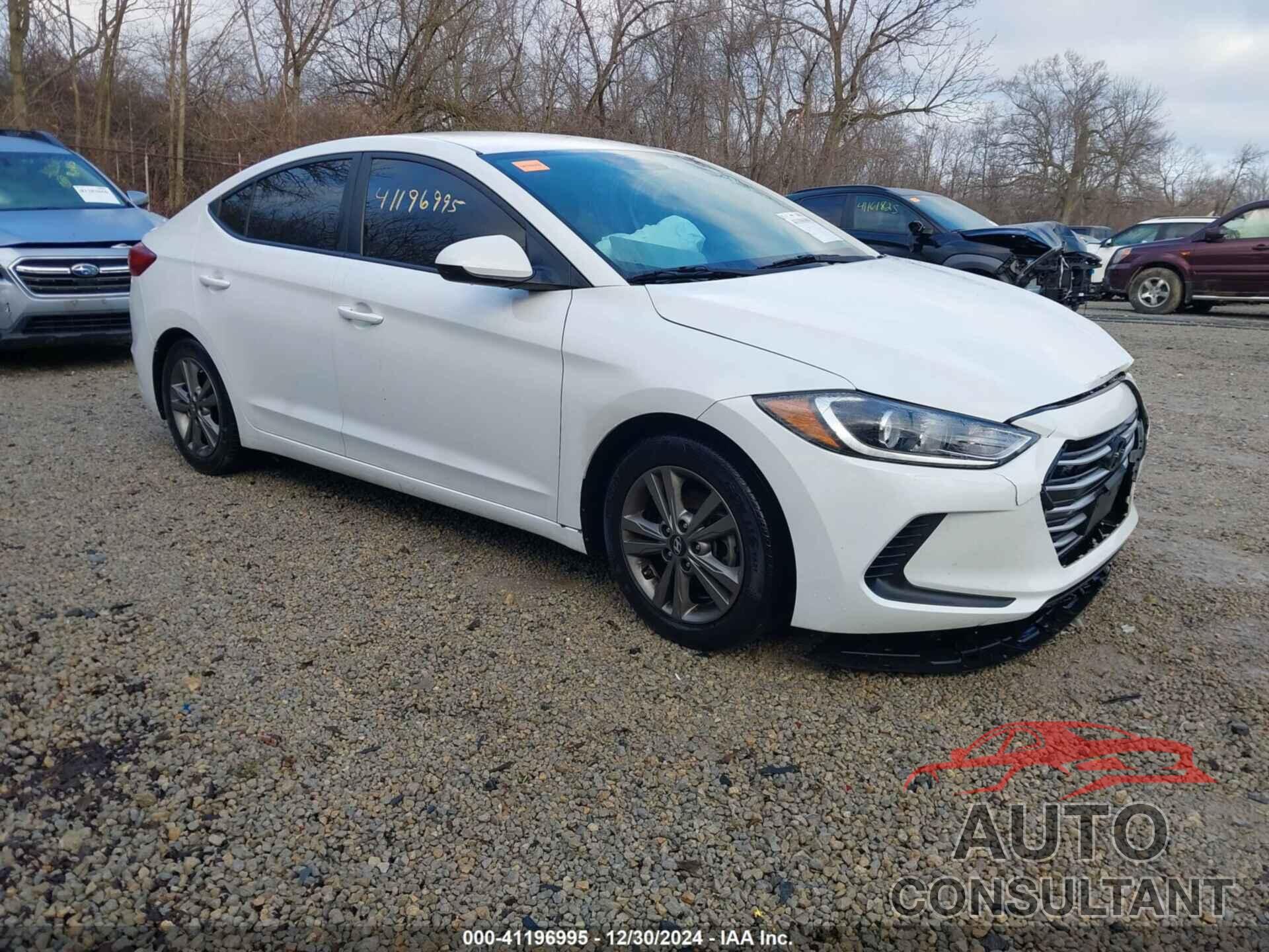 HYUNDAI ELANTRA 2018 - 5NPD84LF7JH342633