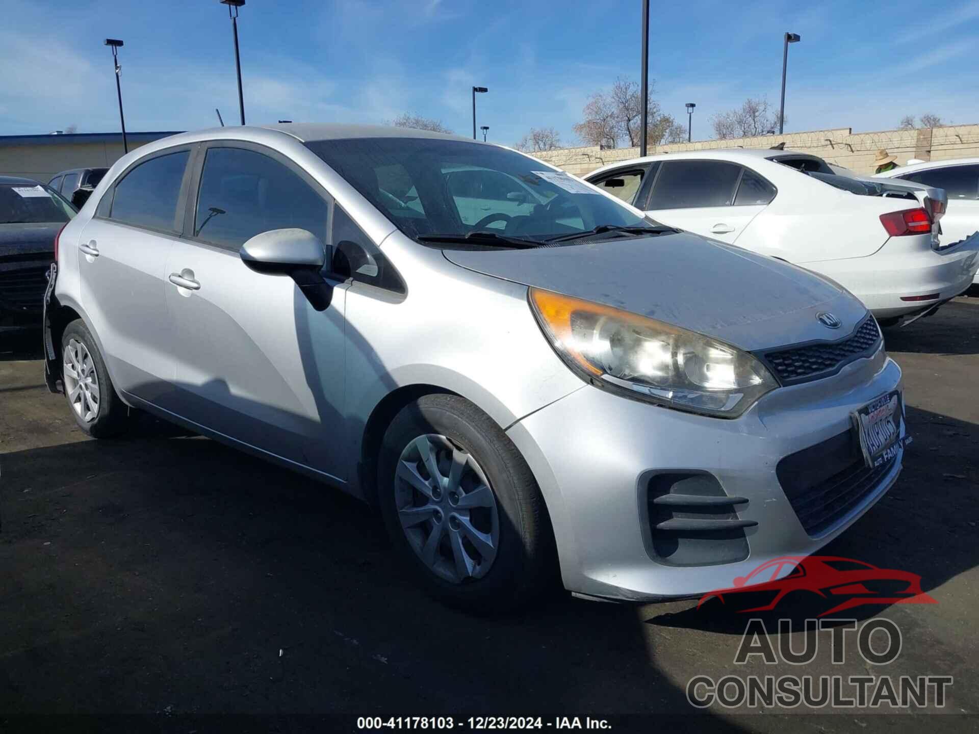 KIA RIO 2017 - KNADM5A36H6036955
