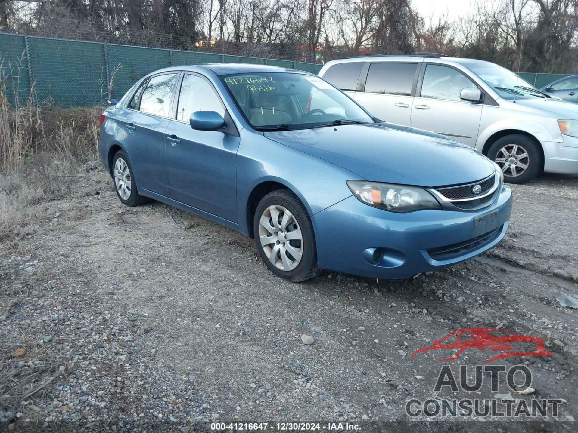 SUBARU IMPREZA 2009 - JF1GE61639H519943