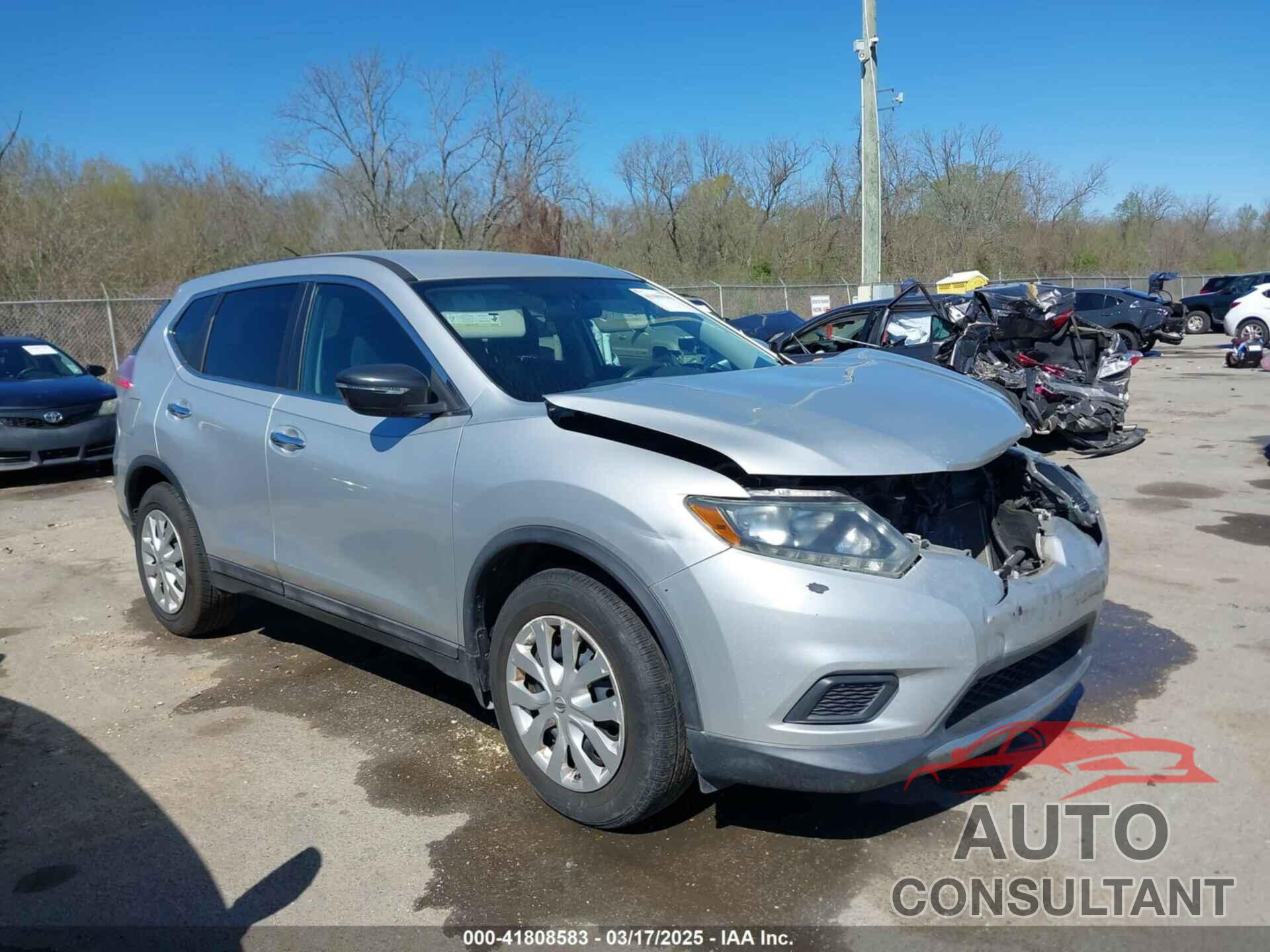 NISSAN ROGUE 2015 - 5N1AT2ML6FC847748