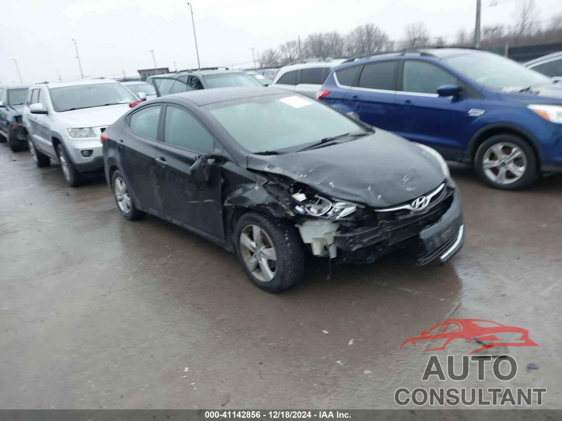 HYUNDAI ELANTRA 2013 - KMHDH4AE1DU534968