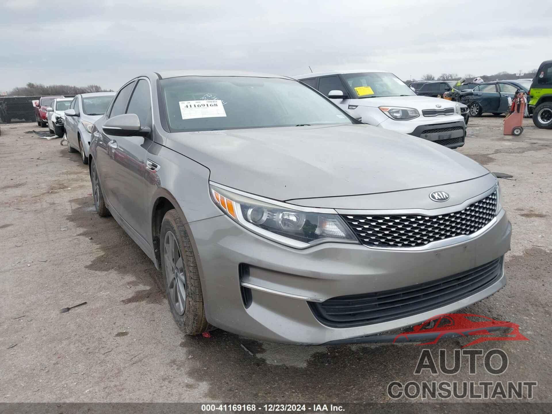 KIA OPTIMA 2016 - 5XXGT4L12GG109537