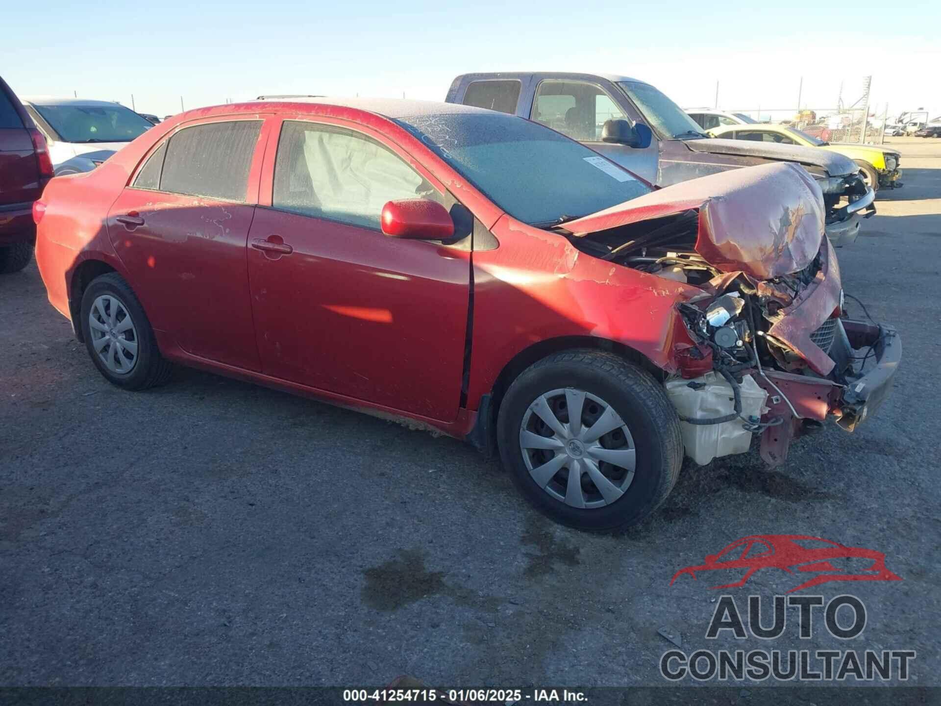 TOYOTA COROLLA 2009 - 1NXBU40E79Z069463