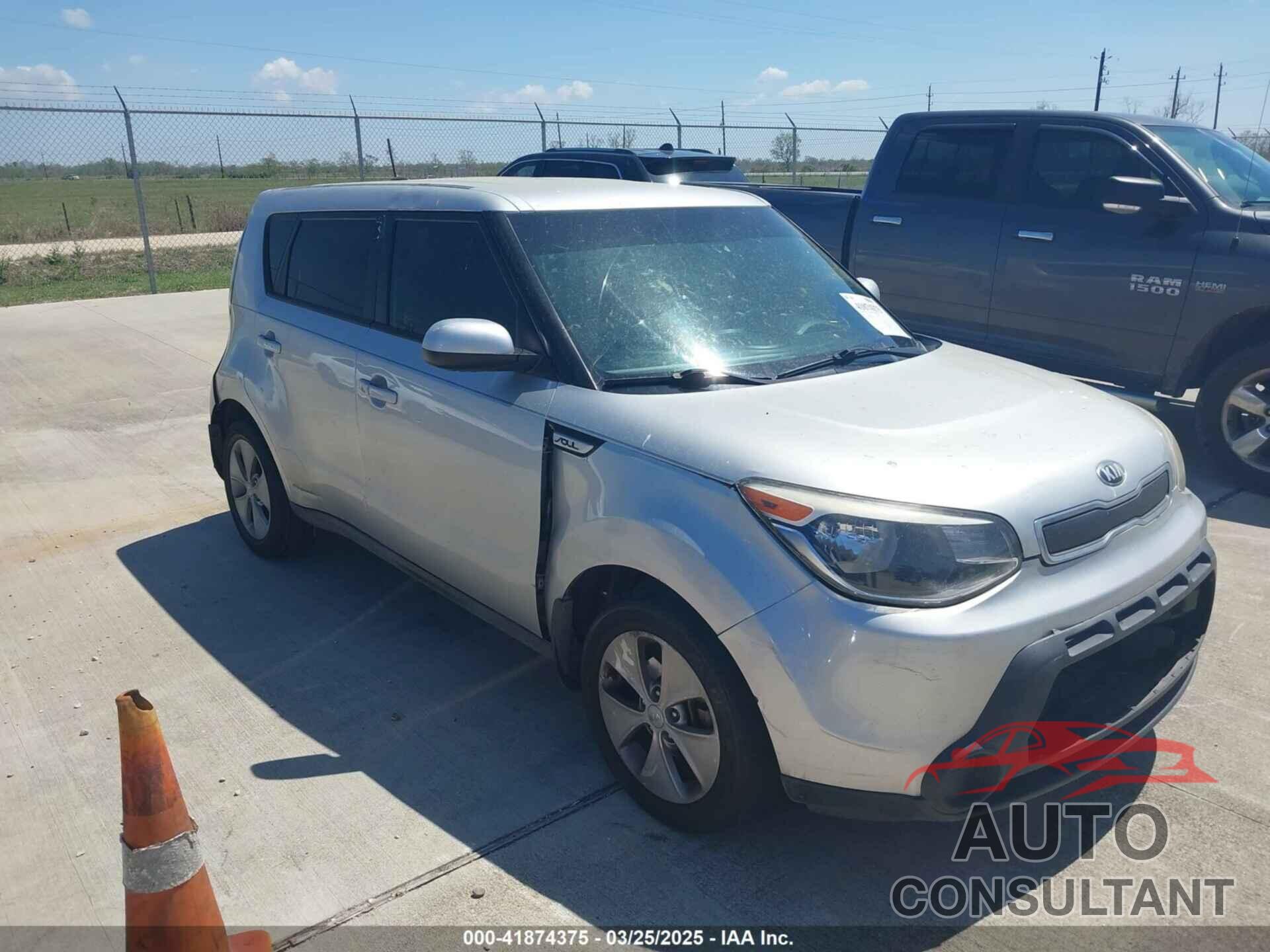 KIA SOUL 2015 - KNDJN2A26F7817166