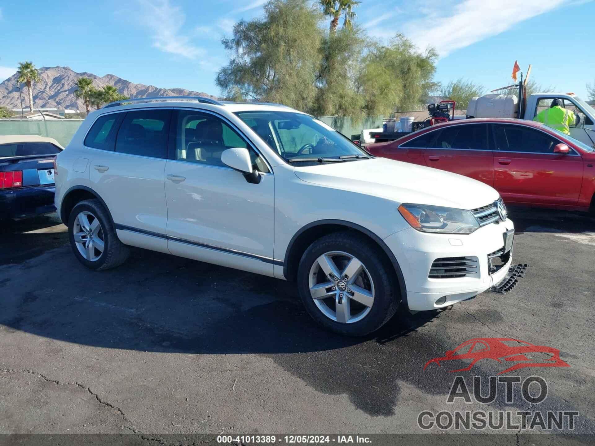 VOLKSWAGEN TOUAREG 2012 - WVGFK9BP4CD002717