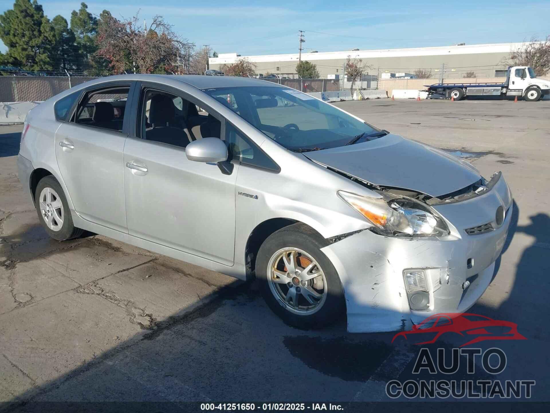TOYOTA PRIUS 2011 - JTDKN3DU1B0261942