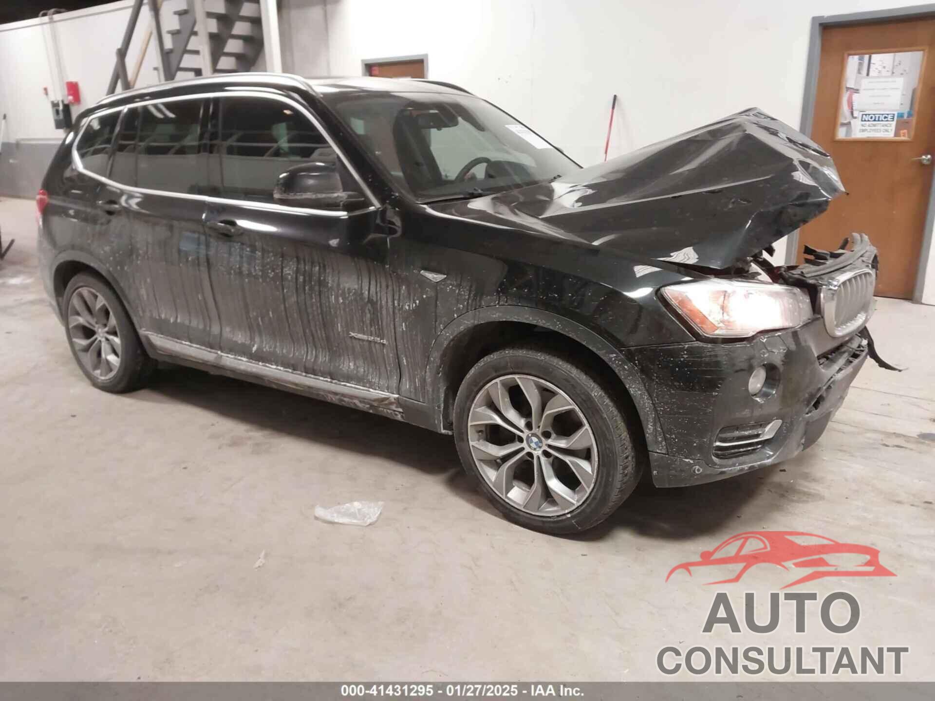 BMW X3 2016 - 5UXWY3C51G0N87295
