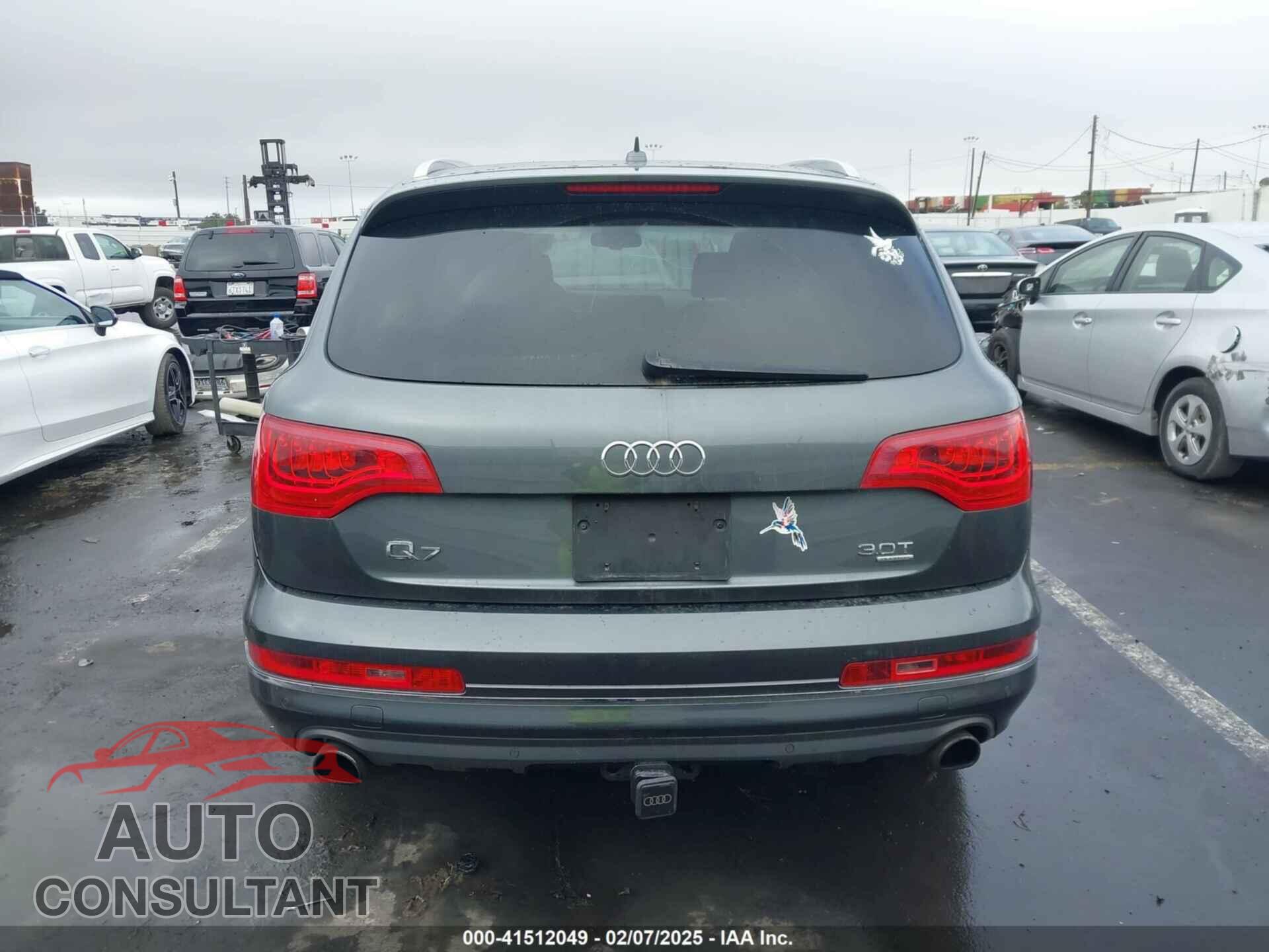 AUDI Q7 2015 - WA1LGAFE3FD012995