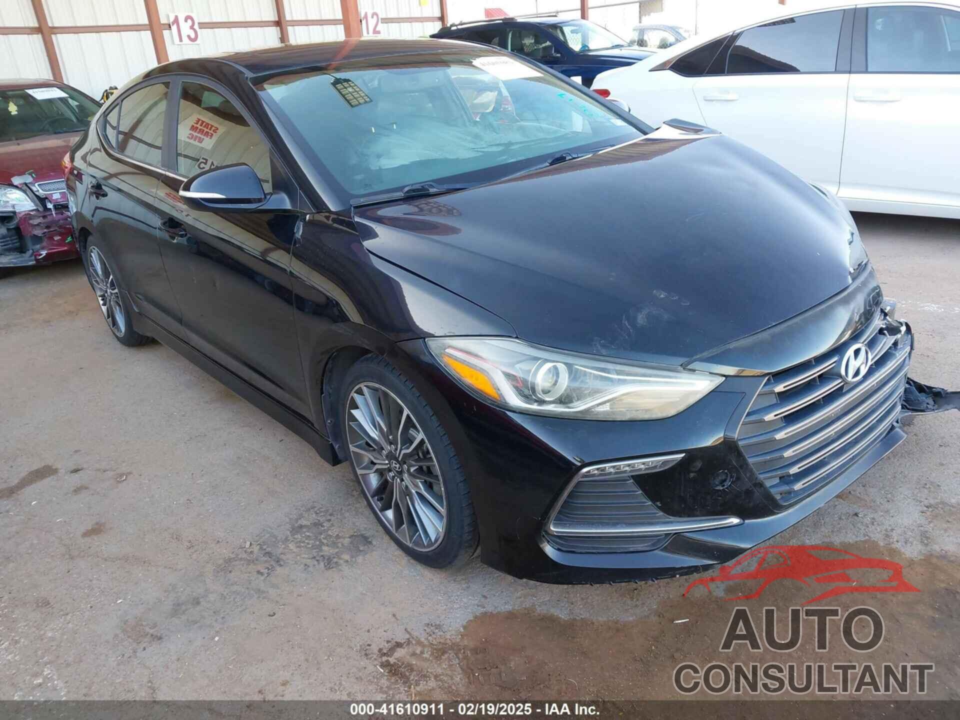 HYUNDAI ELANTRA 2017 - KMHD04LBXHU338852