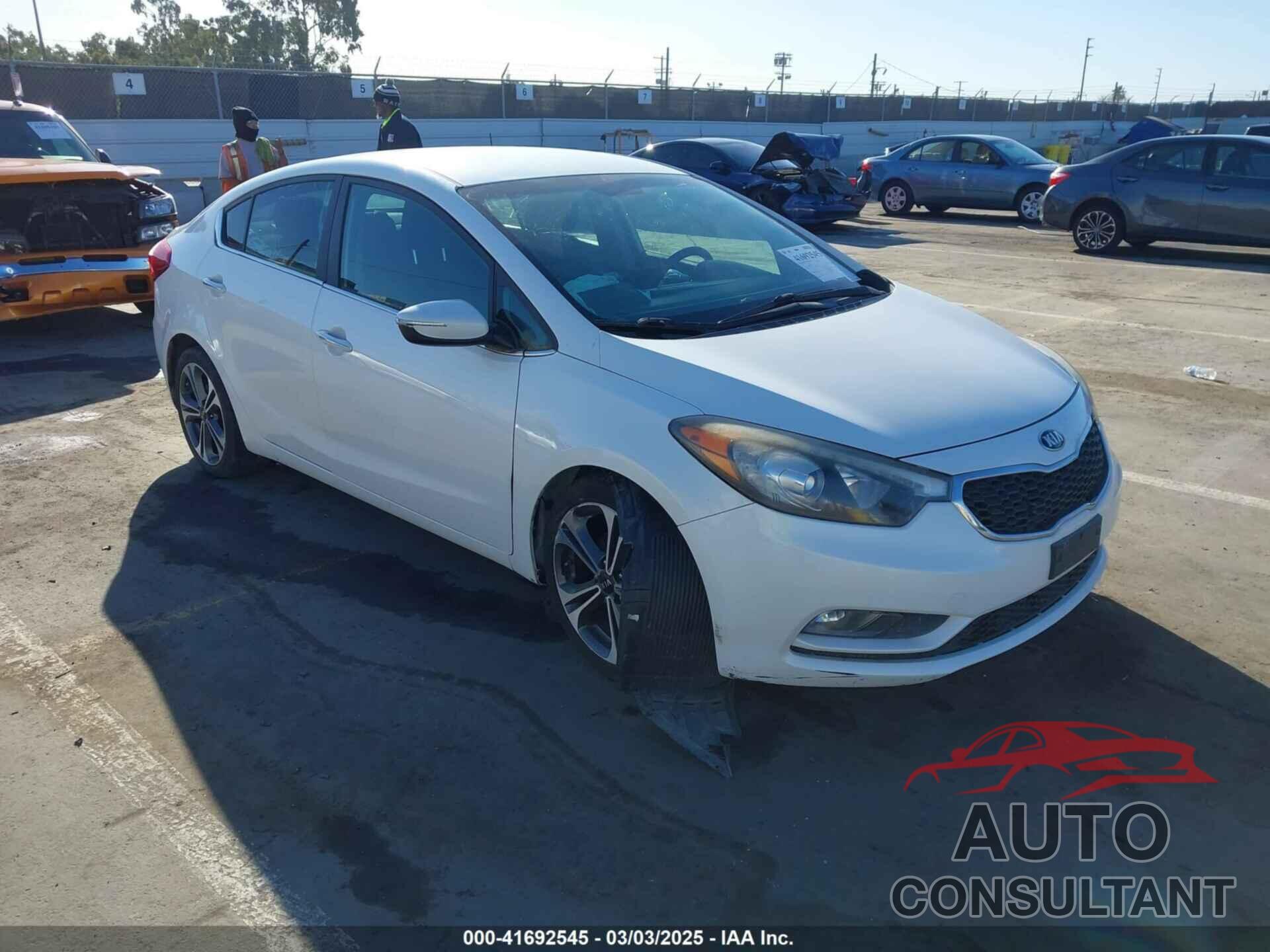 KIA FORTE 2016 - KNAFX4A83G5555262