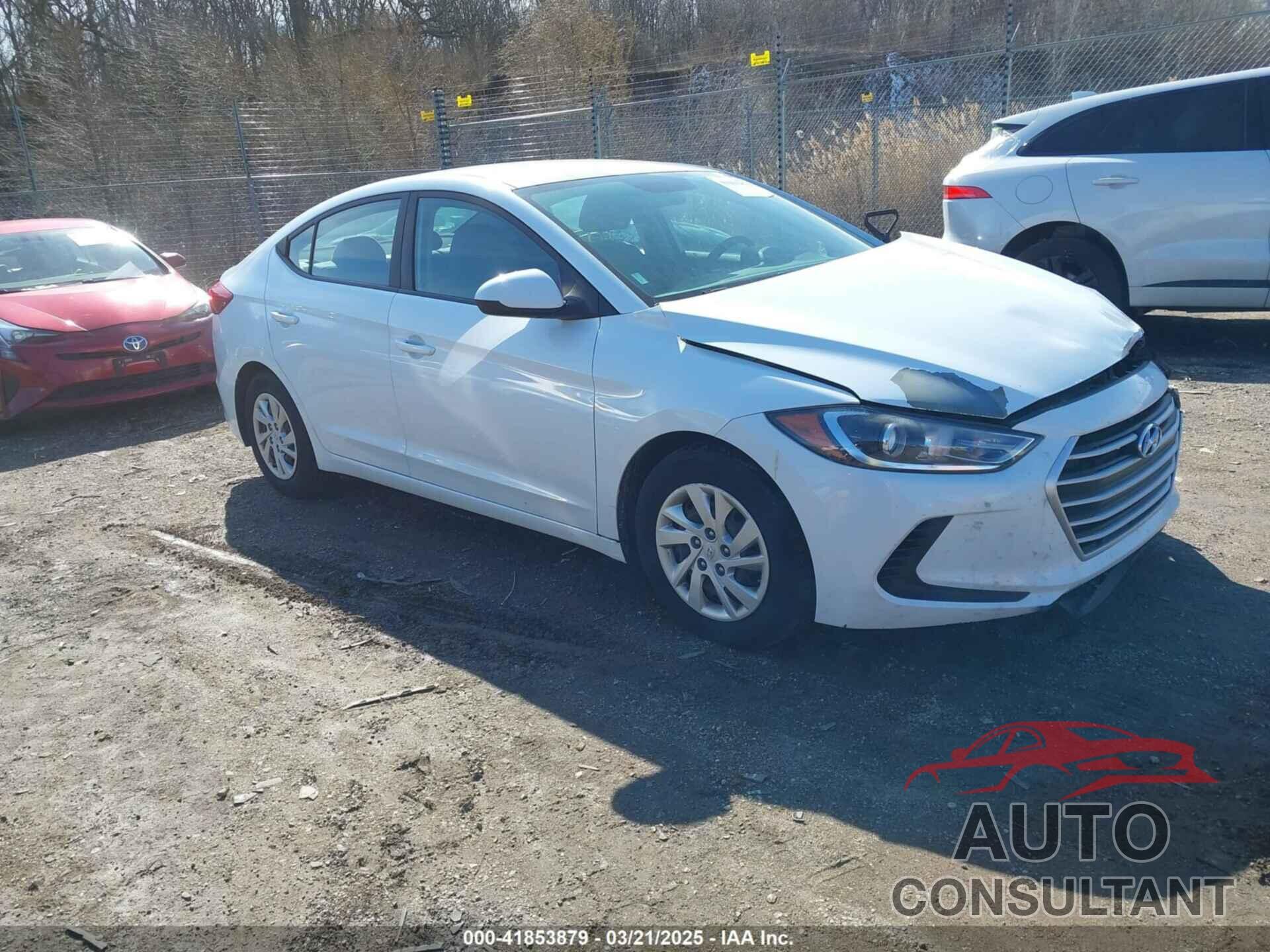 HYUNDAI ELANTRA 2017 - 5NPD74LF0HH207149