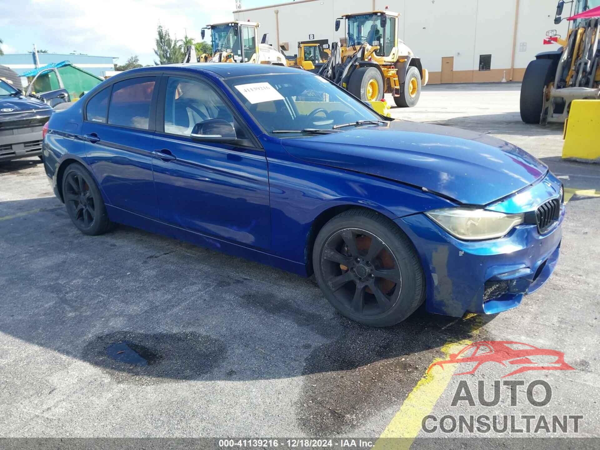 BMW 335I 2013 - WBA3B9G50DNR89887