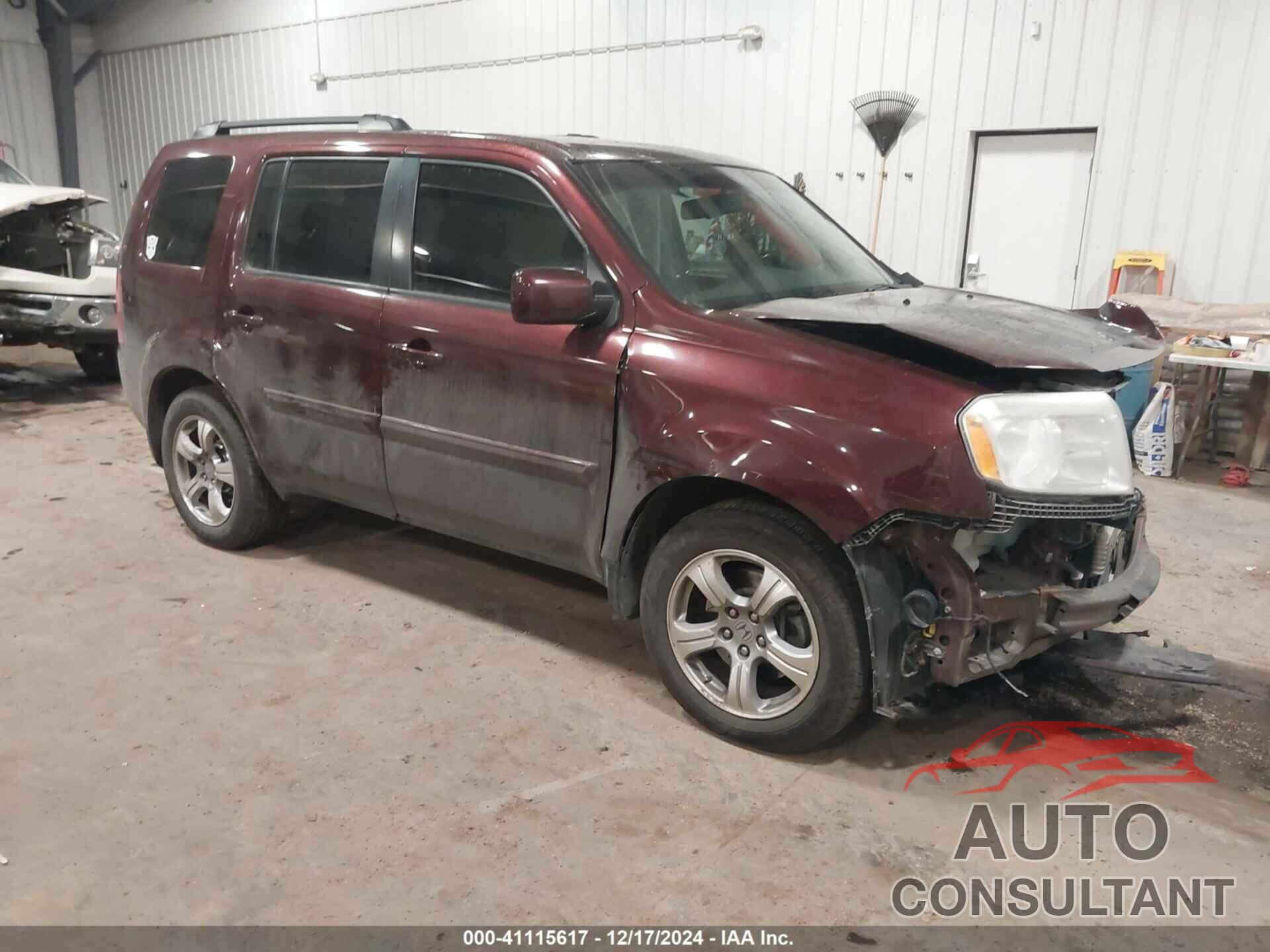 HONDA PILOT 2012 - 5FNYF4H79CB078972