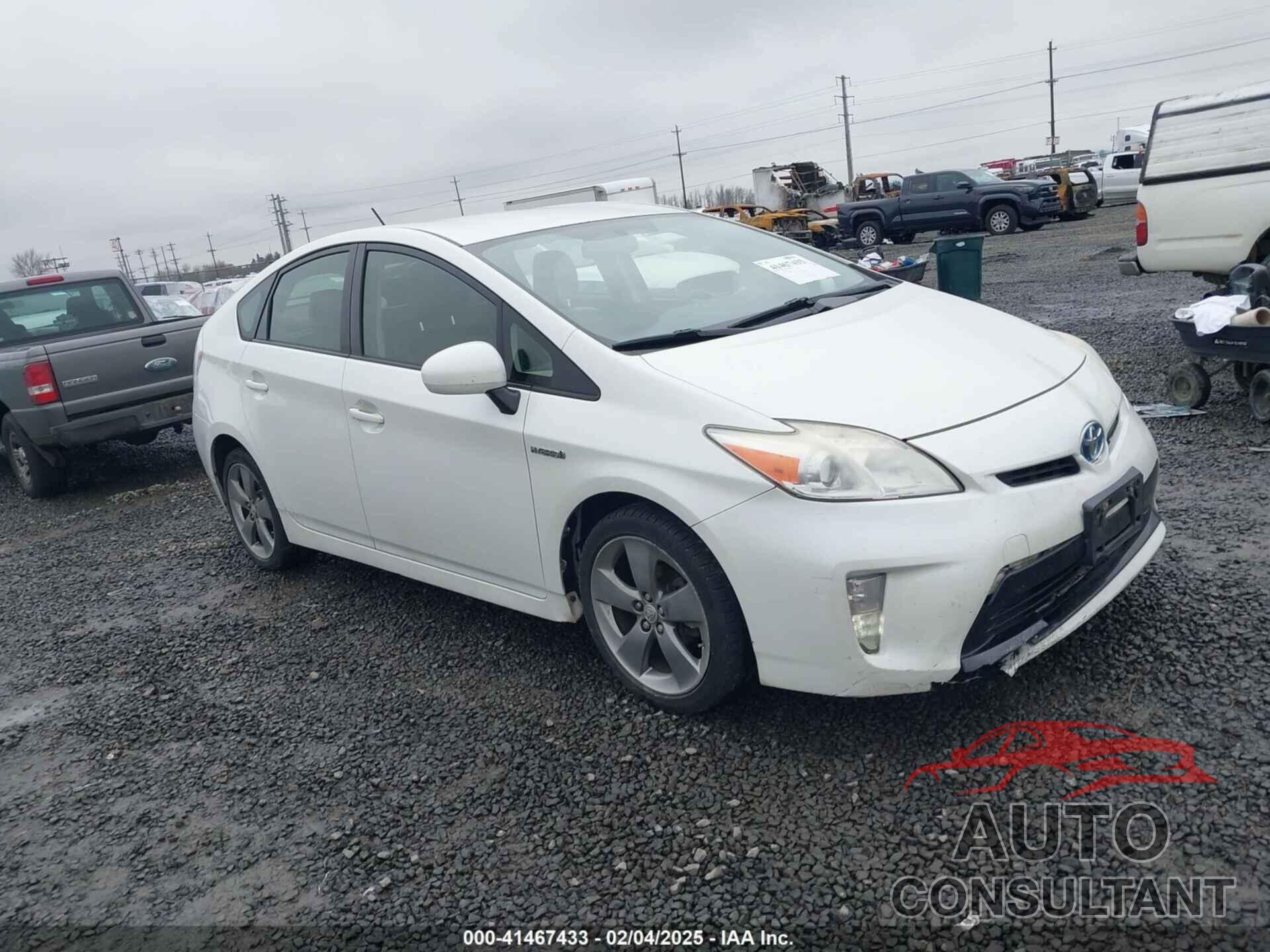TOYOTA PRIUS 2013 - JTDKN3DU6D1657944