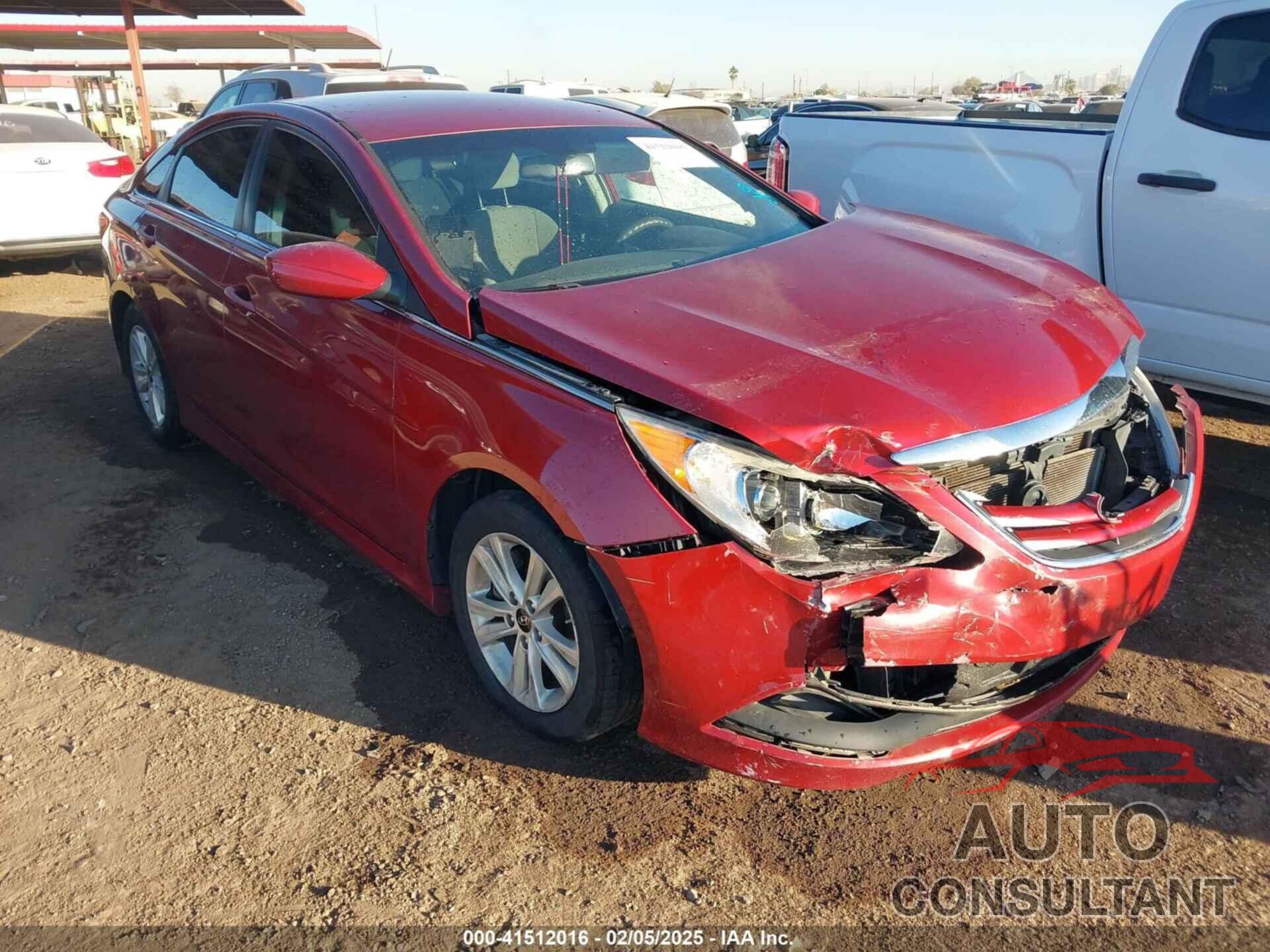 HYUNDAI SONATA 2014 - 5NPEB4AC4EH945138