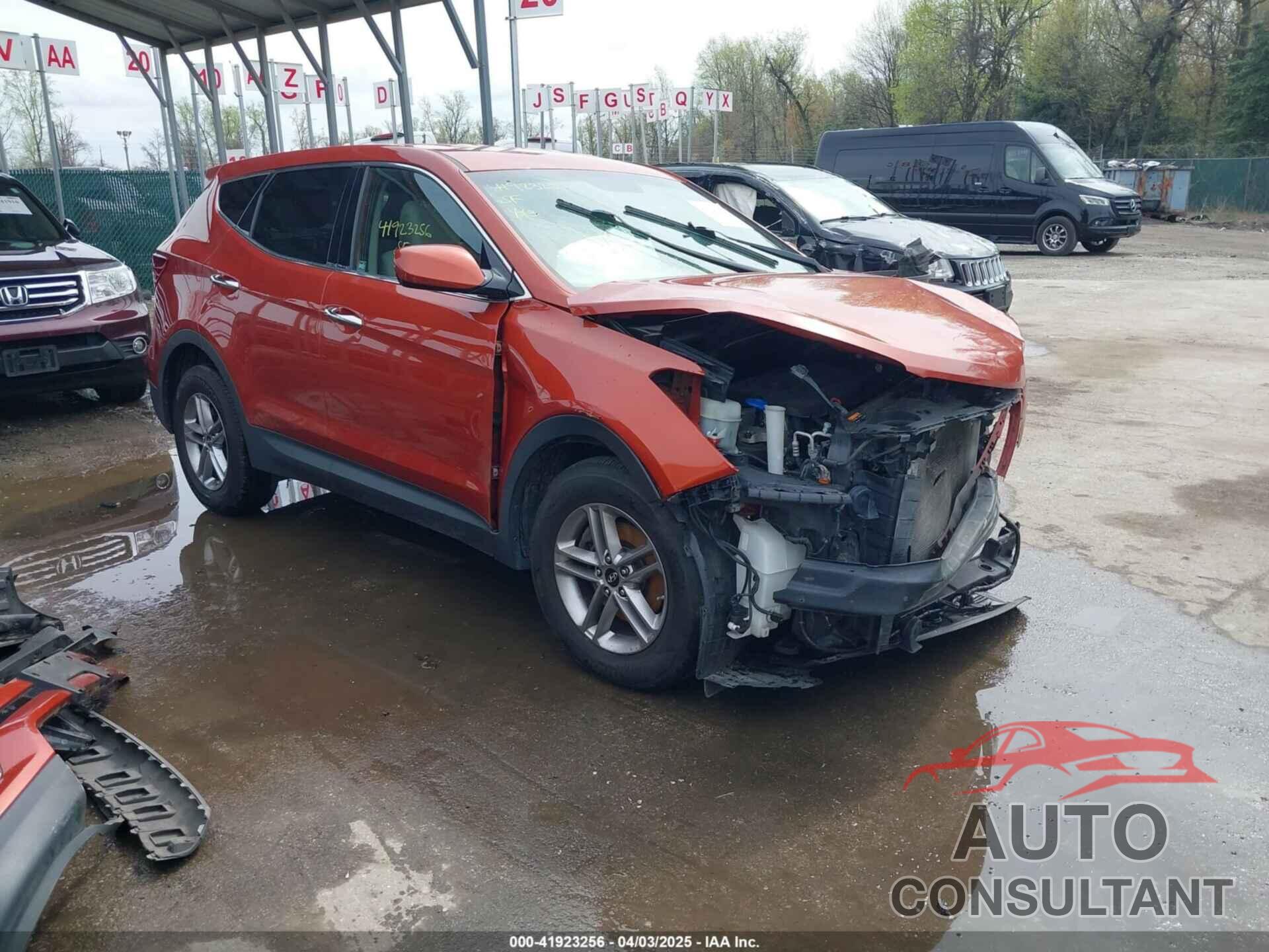 HYUNDAI SANTA FE SPORT 2017 - 5XYZT3LB9HG437689