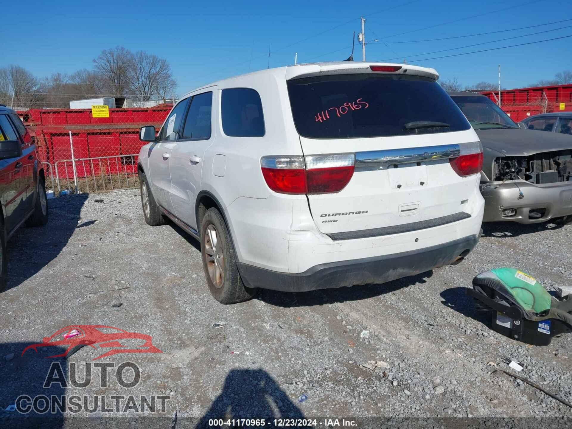 DODGE DURANGO 2013 - 1C4RDJAG2DC671686