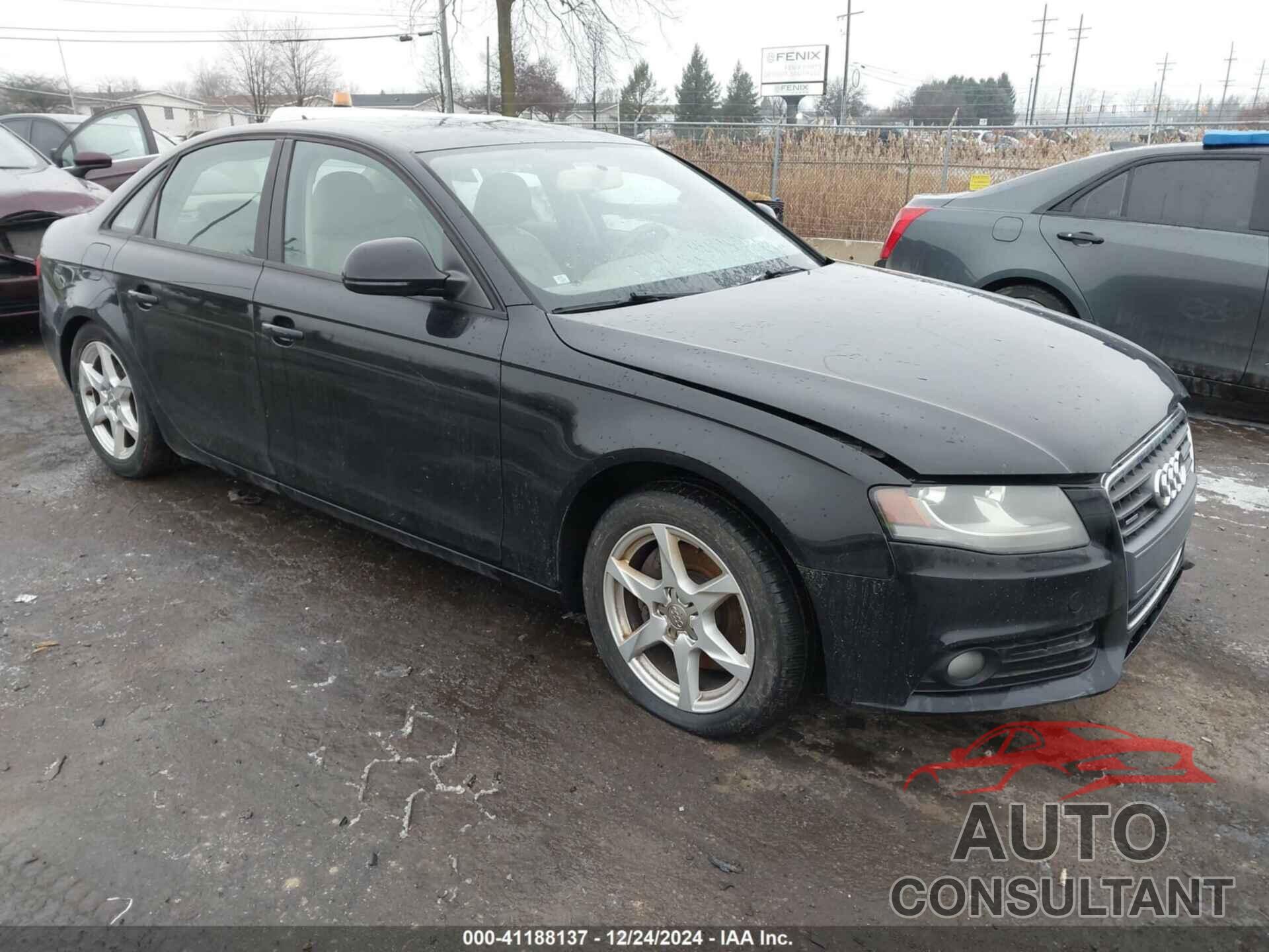 AUDI A4 2009 - WAULF78K89N051141