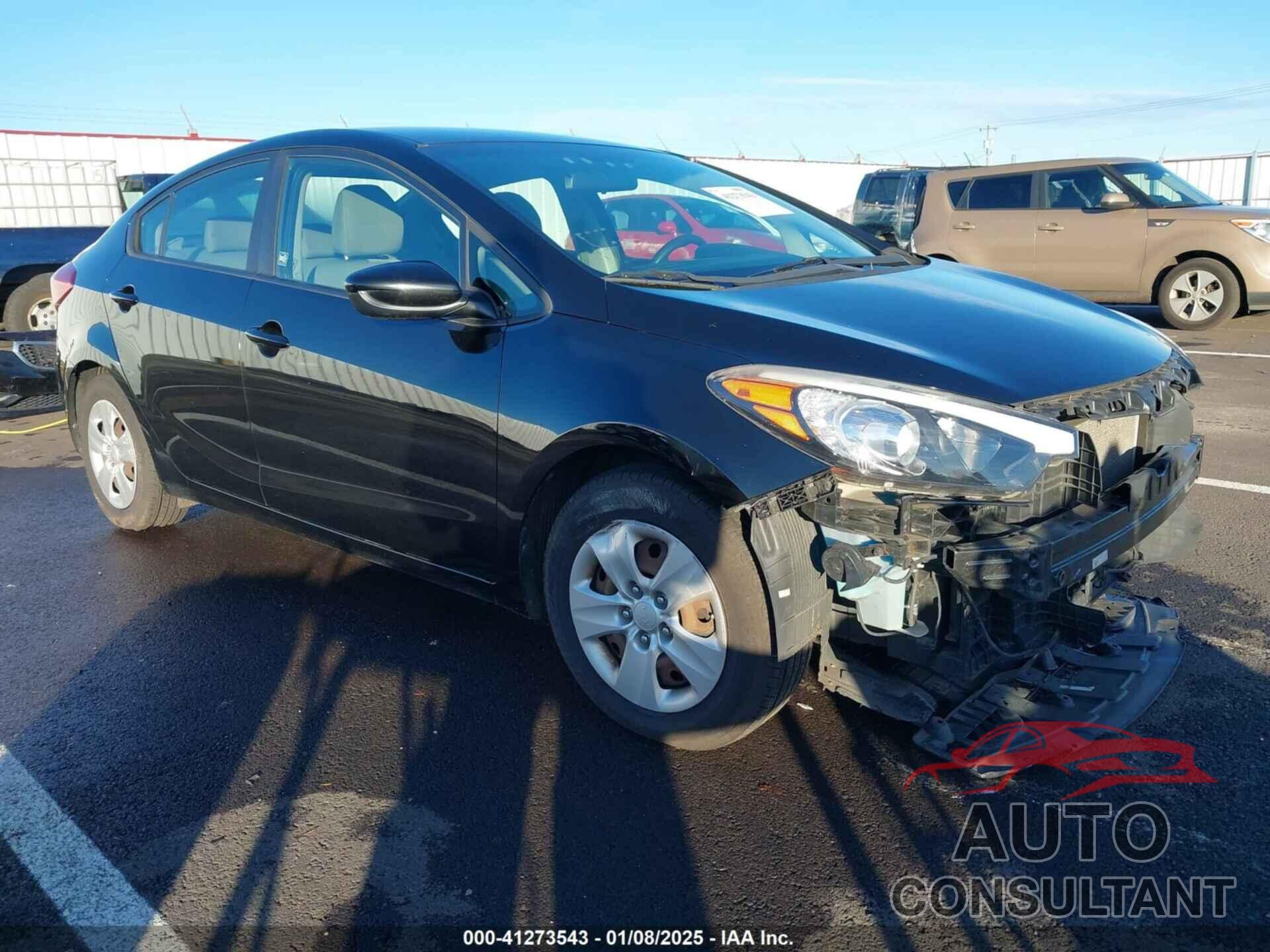 KIA FORTE 2016 - KNAFK4A66G5534631