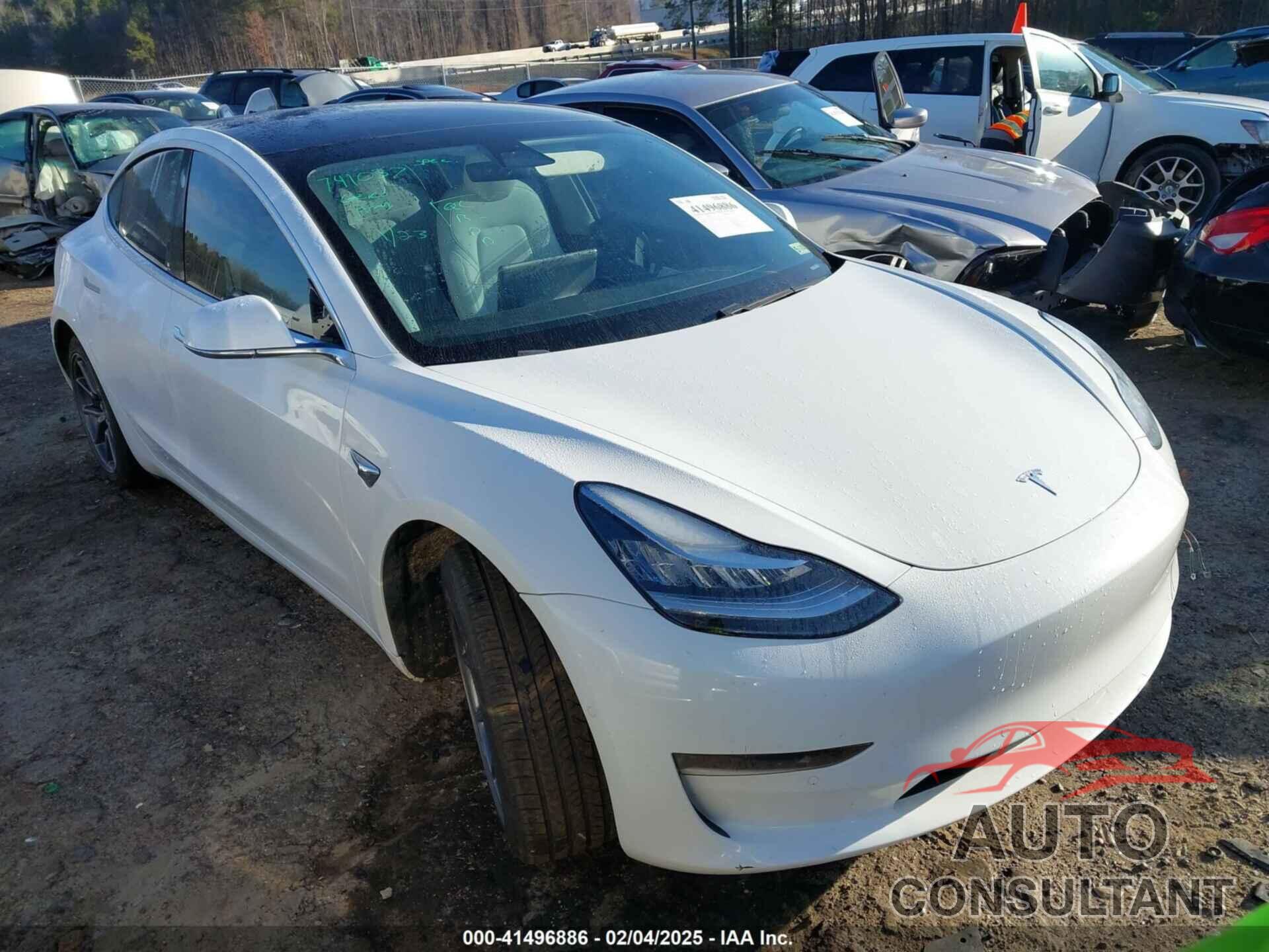 TESLA MODEL 3 2020 - 5YJ3E1EA3LF741027