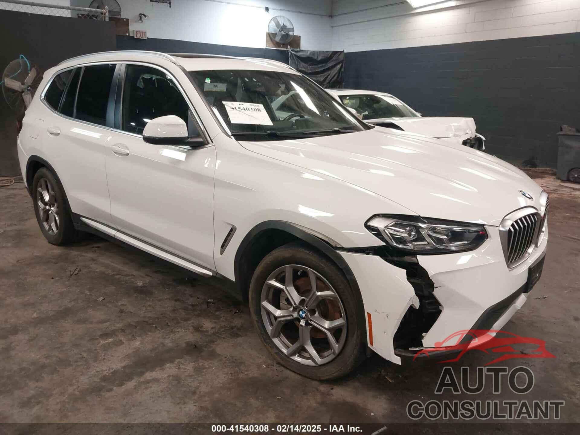 BMW X3 2022 - 5UX53DP03N9K52224