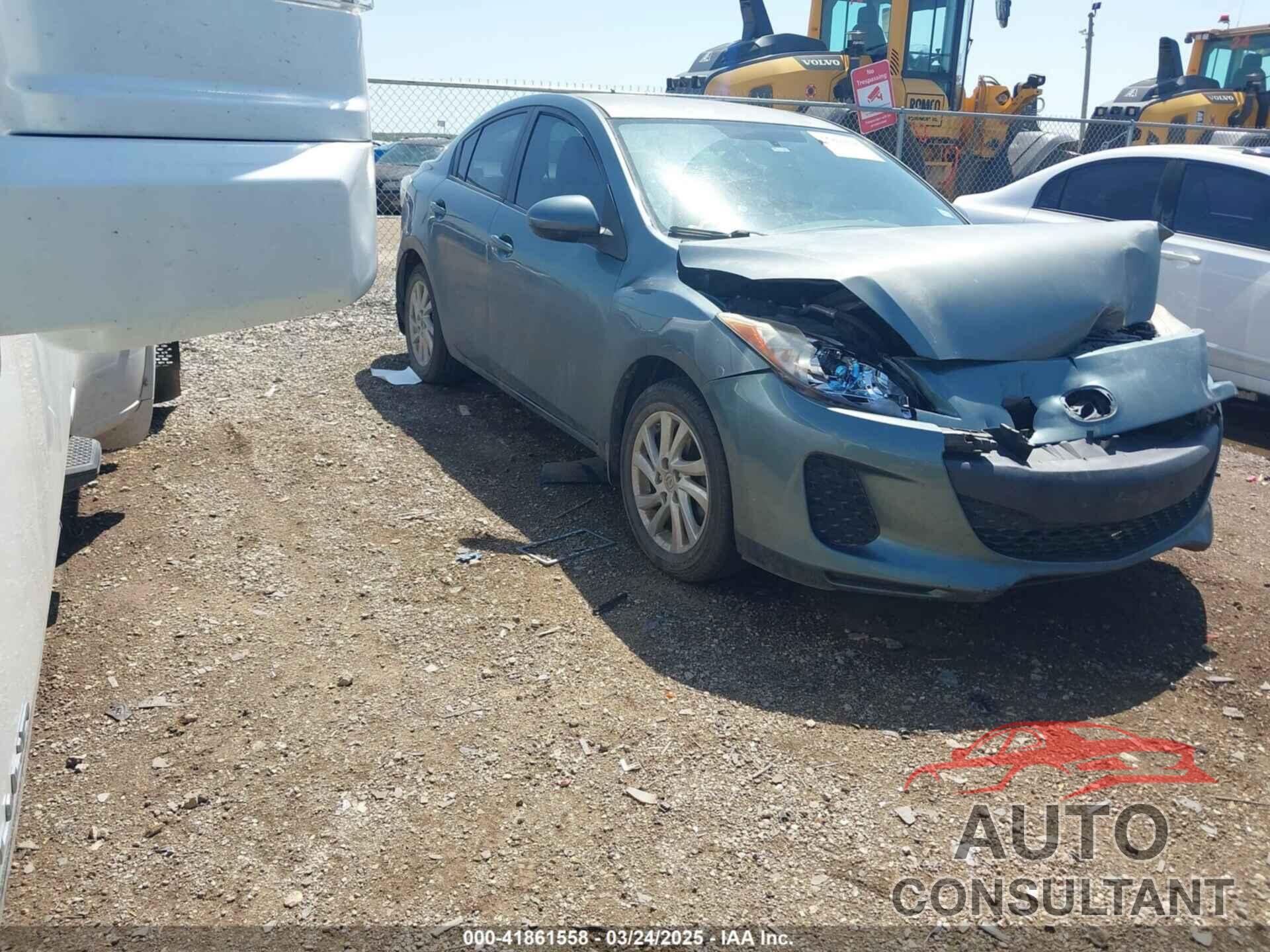 MAZDA MAZDA3 2012 - JM1BL1V82C1606614