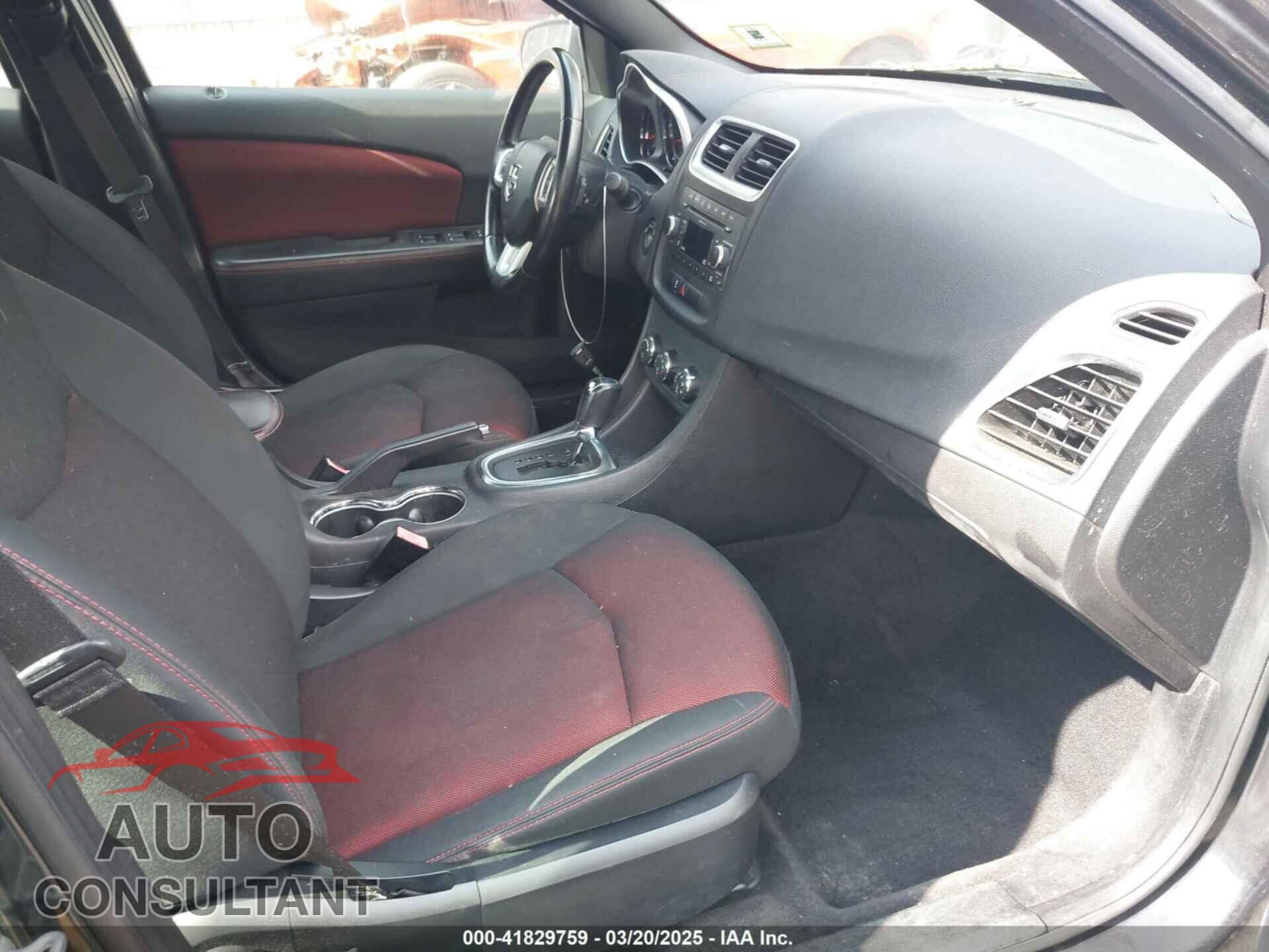 DODGE AVENGER 2011 - 1B3BD1FG2BN524118