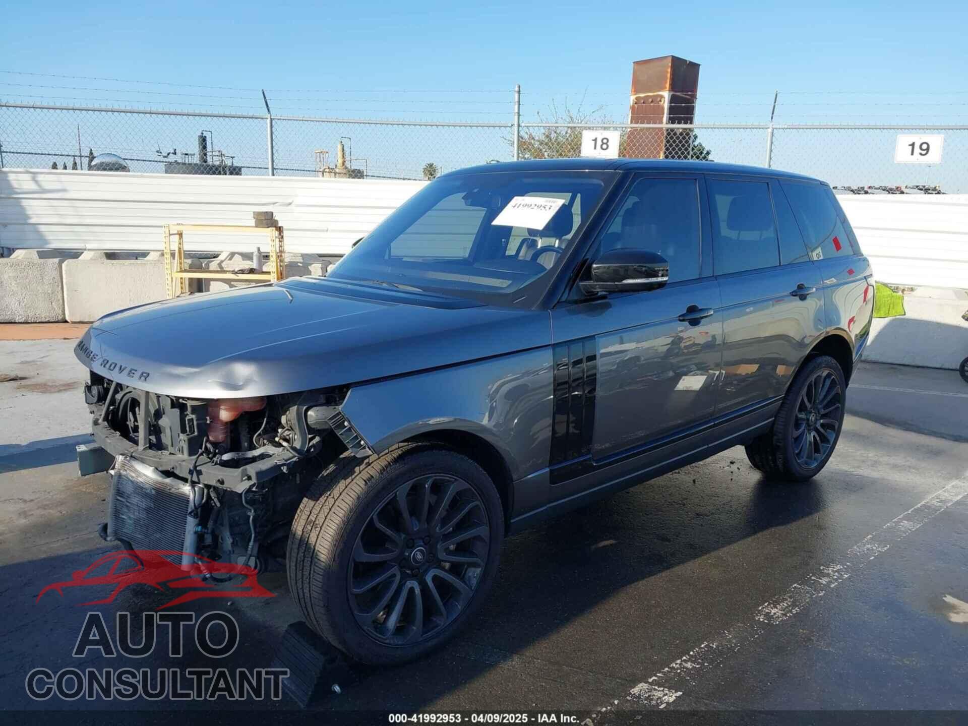 LAND ROVER RANGE ROVER 2016 - SALGS2EF7GA266291