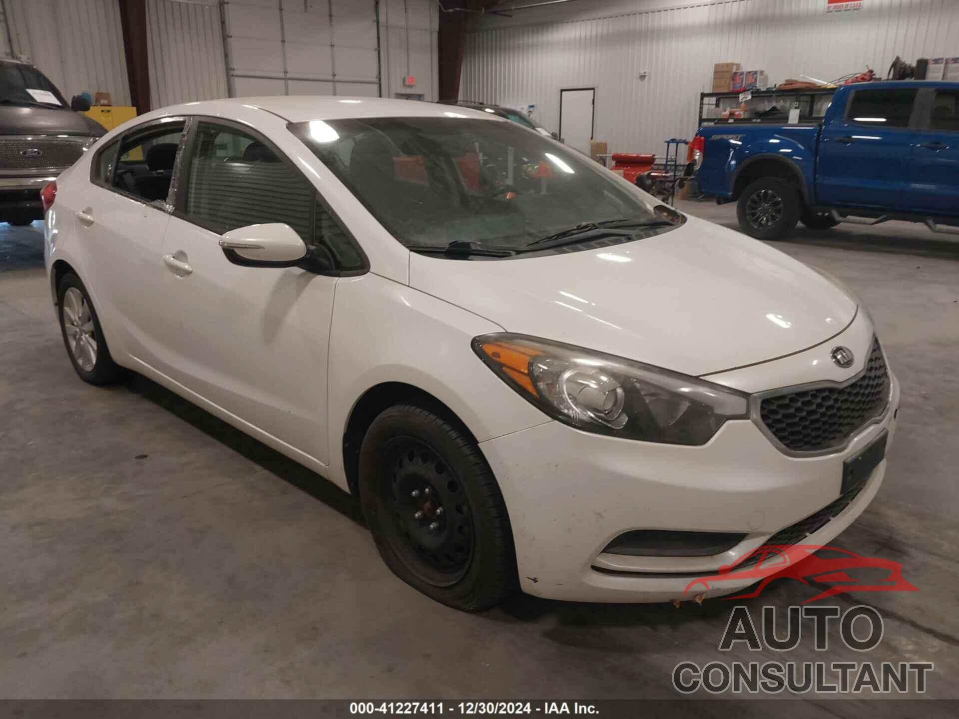 KIA FORTE 2014 - KNAFX4A67E5227399