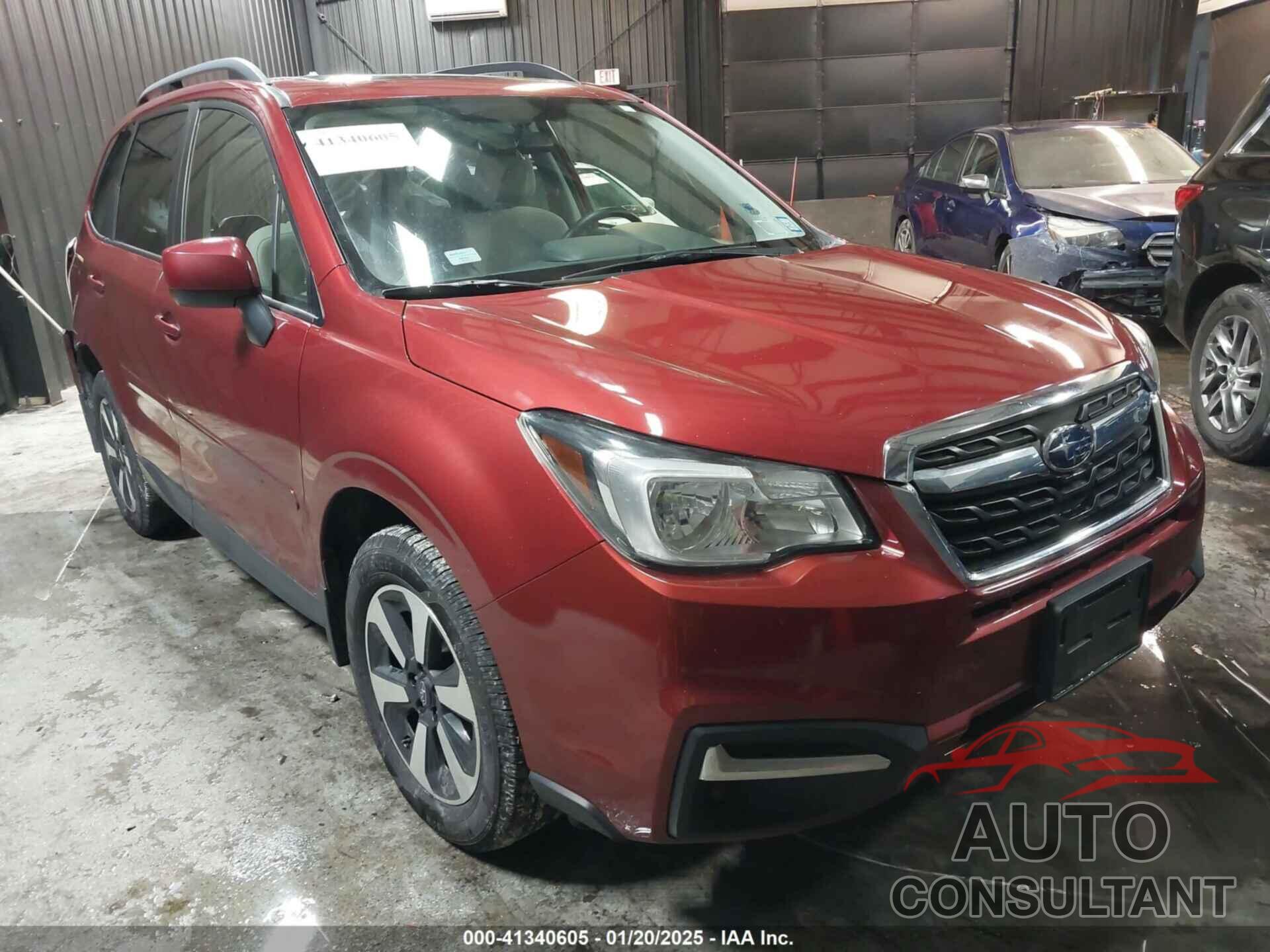 SUBARU FORESTER 2018 - JF2SJAEC9JH524752