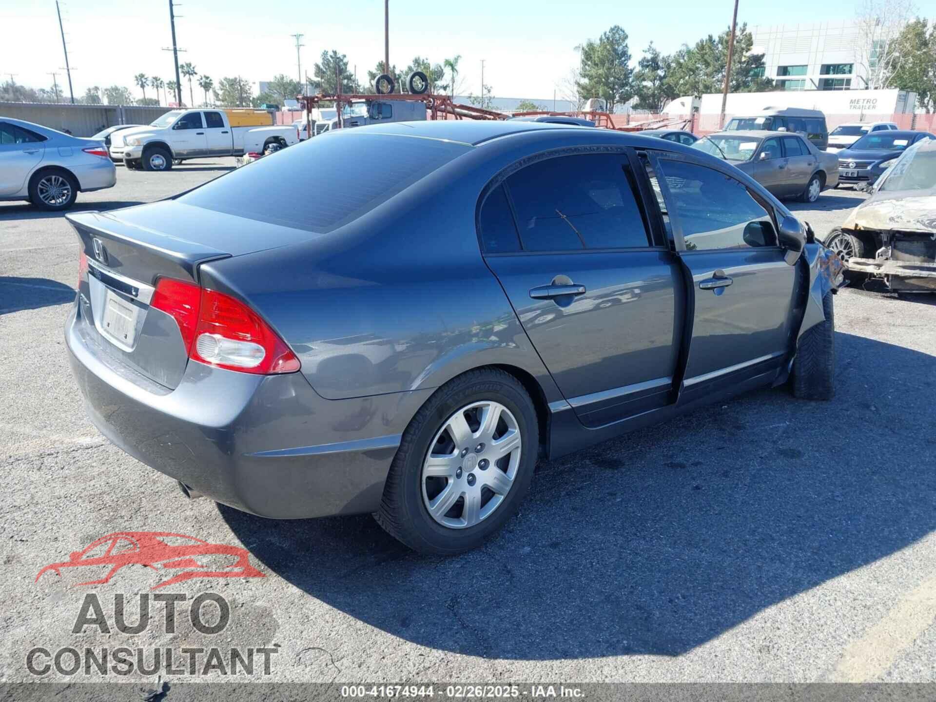 HONDA CIVIC 2009 - 19XFA16539E021784