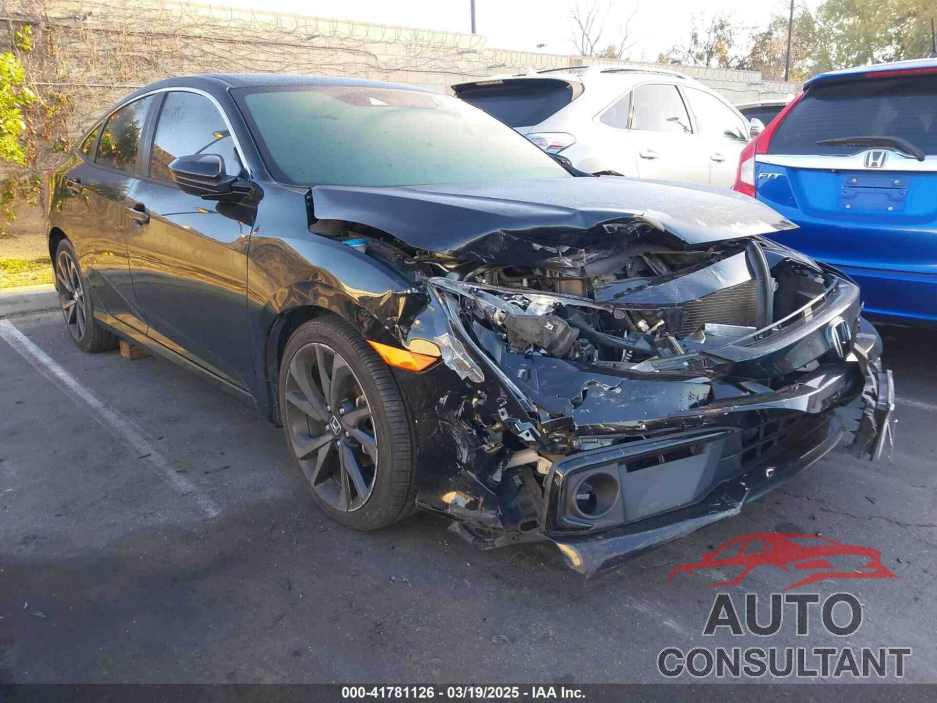 HONDA CIVIC 2020 - 2HGFC2F80LH574240