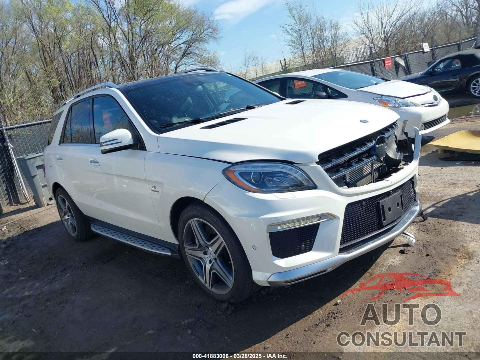 MERCEDES-BENZ ML 63 AMG 2015 - 4JGDA7EB6FA471585