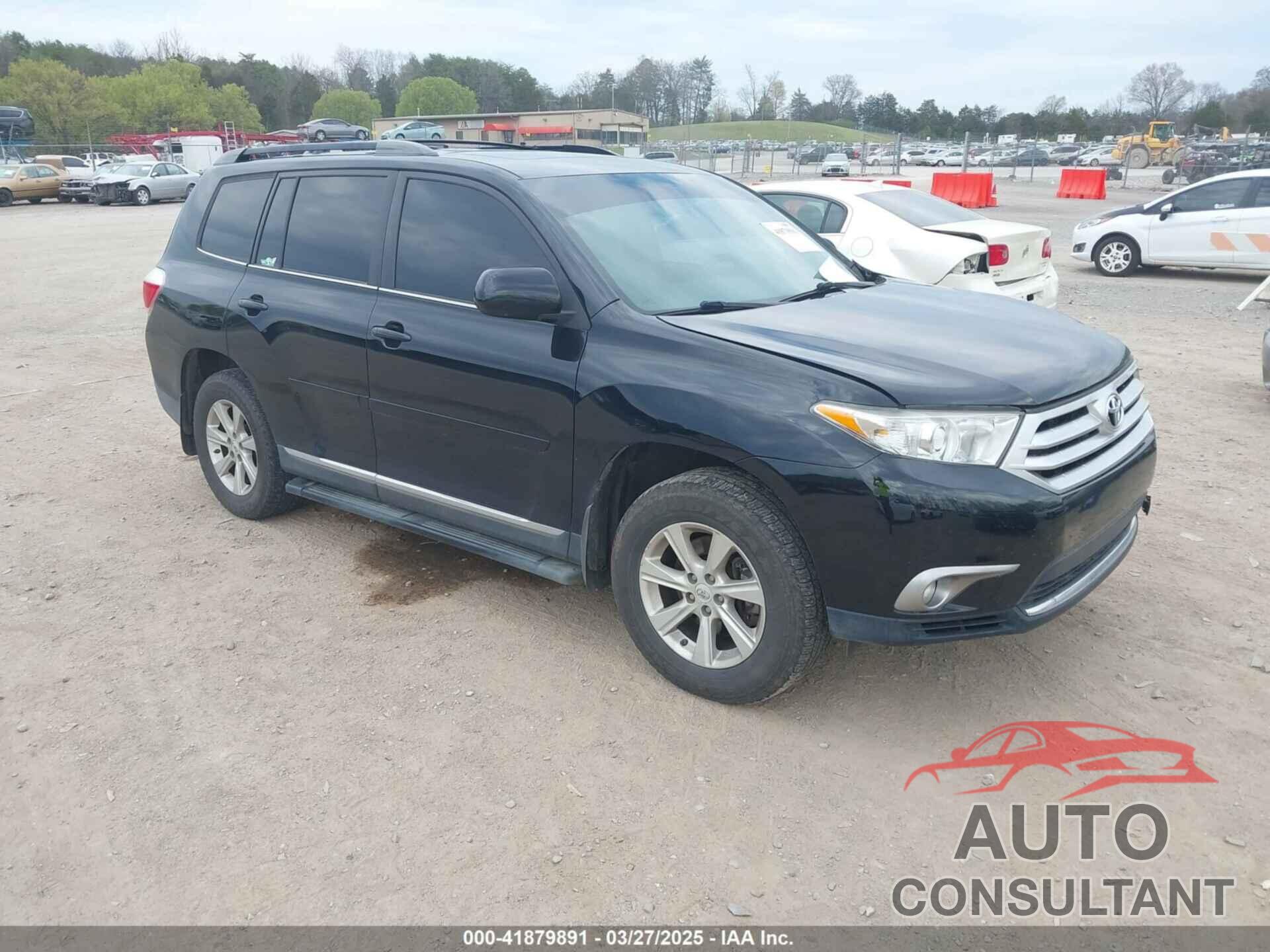 TOYOTA HIGHLANDER 2011 - 5TDBK3EH7BS081291