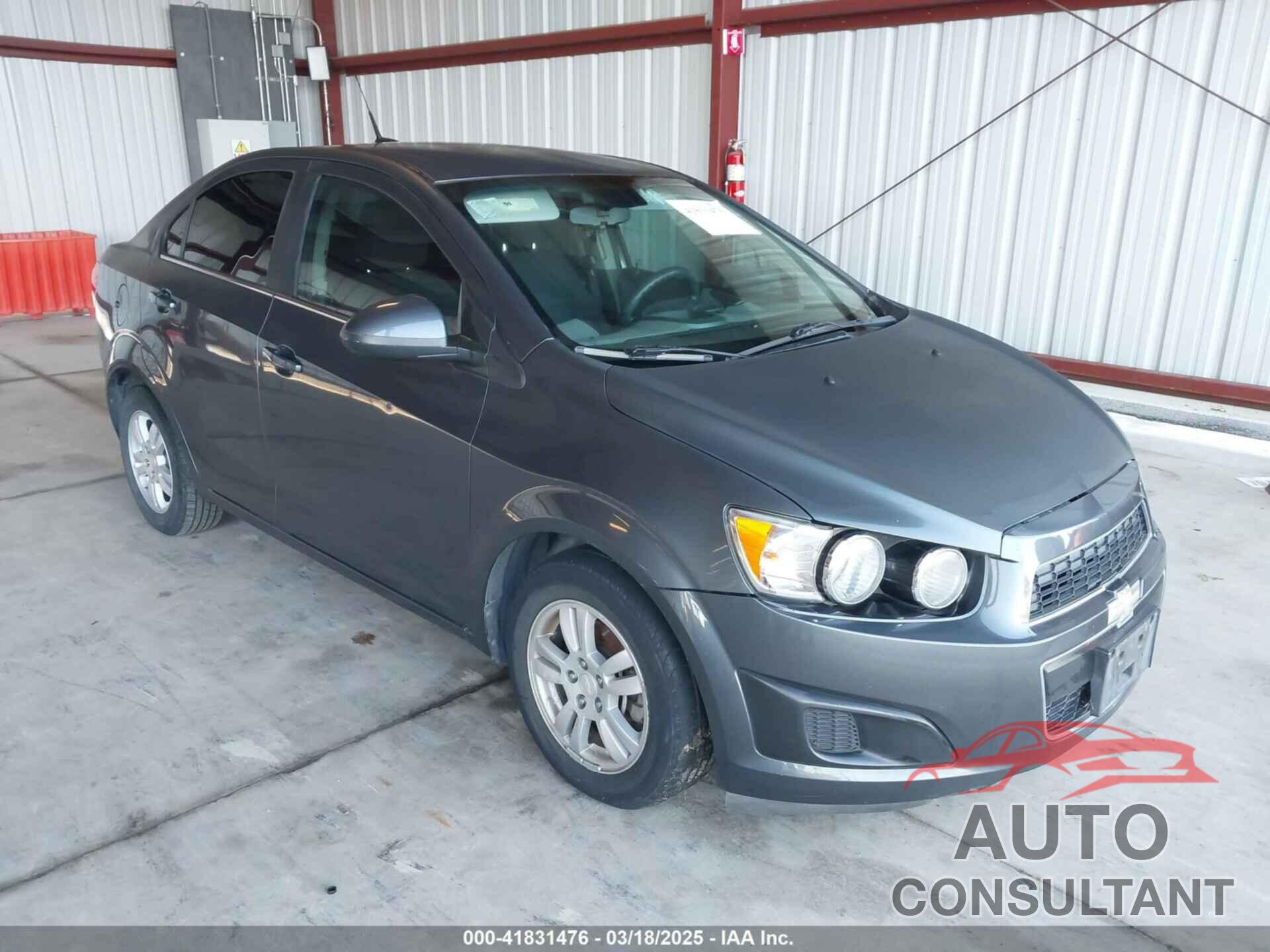 CHEVROLET SONIC 2013 - 1G1JC5SGXD4163751