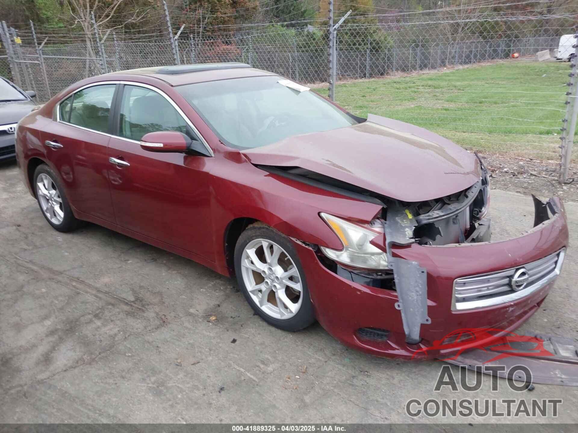 NISSAN MAXIMA 2013 - 1N4AA5AP4DC841632